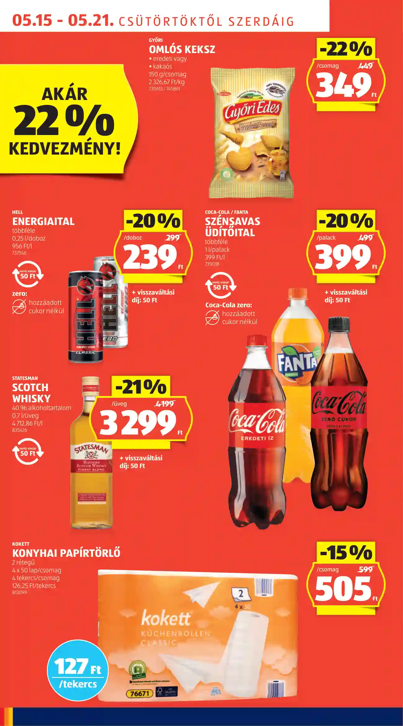 Aldi akciós újság 20. hét (46 oldal)