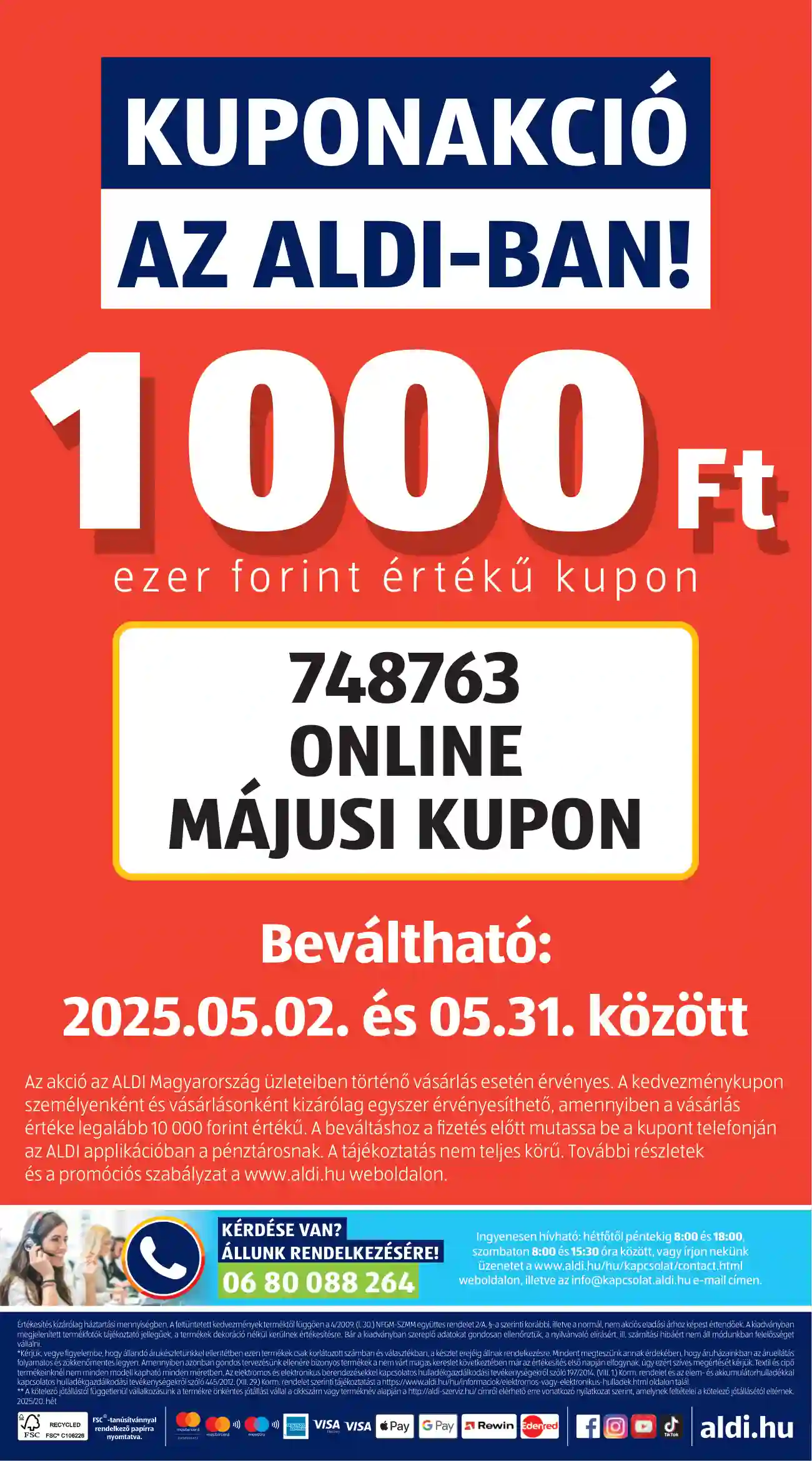 Aldi akciós újság 20. hét (50 oldal)