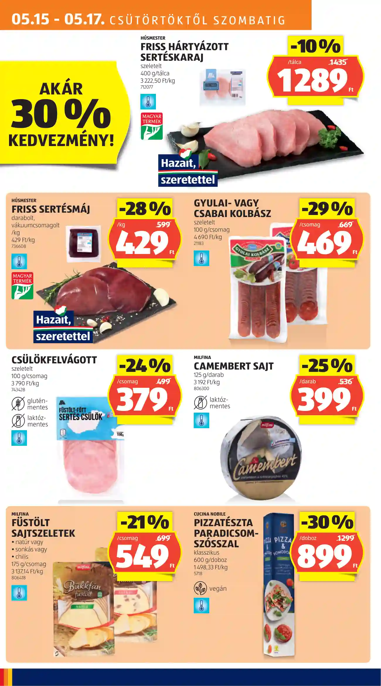Aldi akciós újság 20. hét (54 oldal)