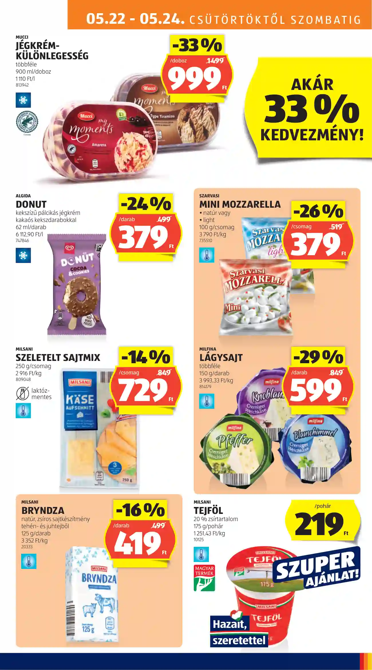 Aldi akciós újság 21. hét (3 oldal)