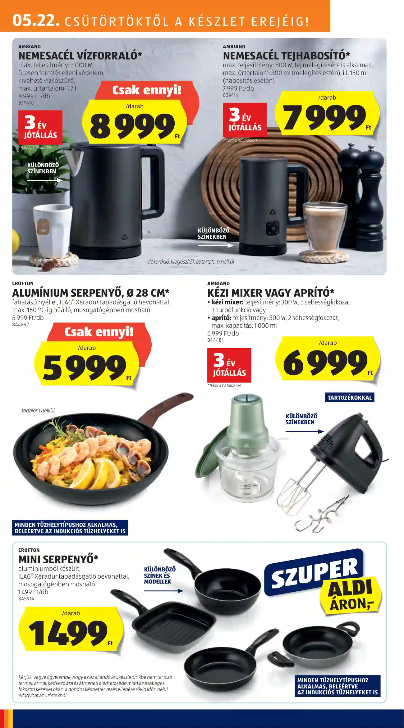 Aldi akciós újság 21. hét (15 oldal)