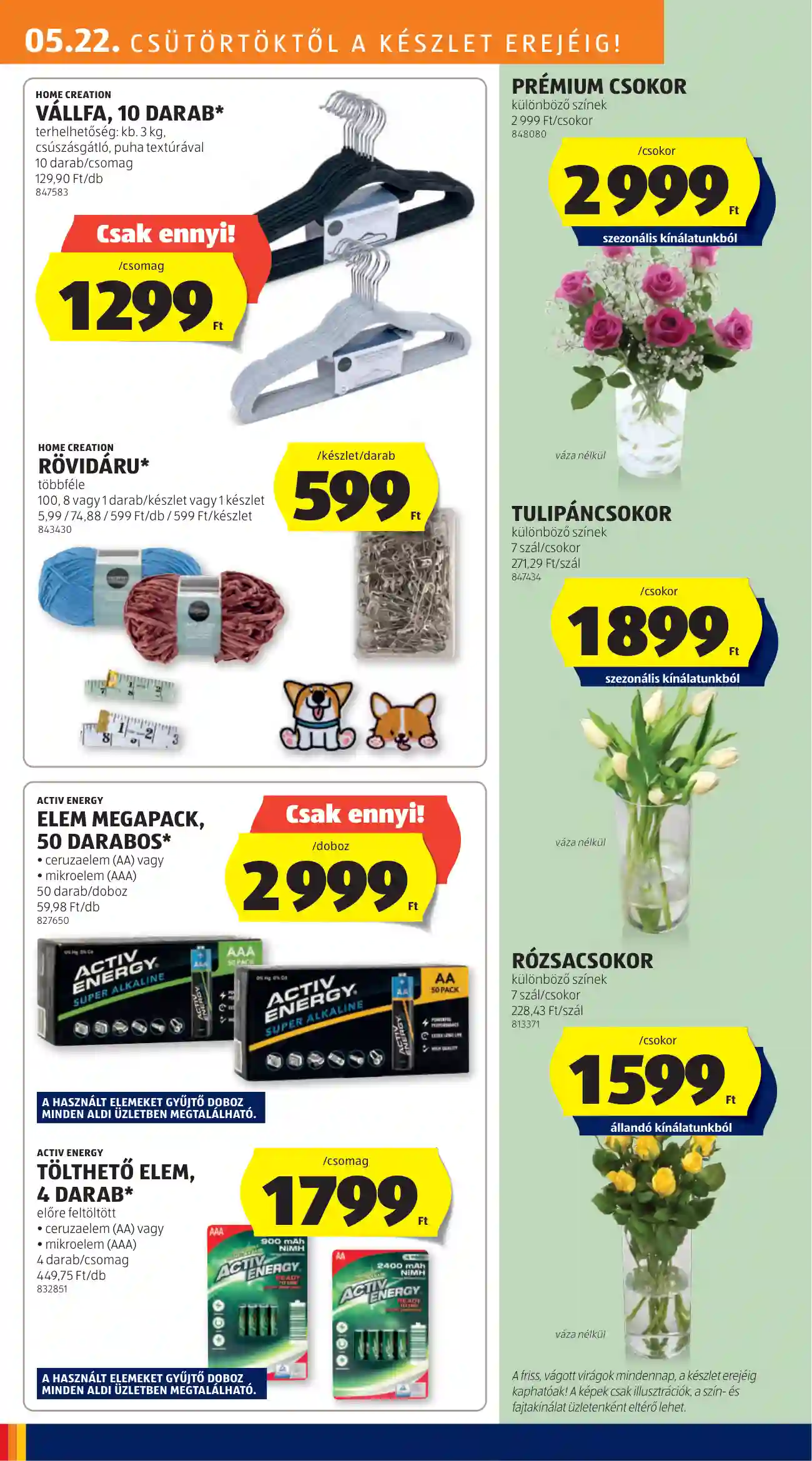 Aldi akciós újság 21. hét (23 oldal)