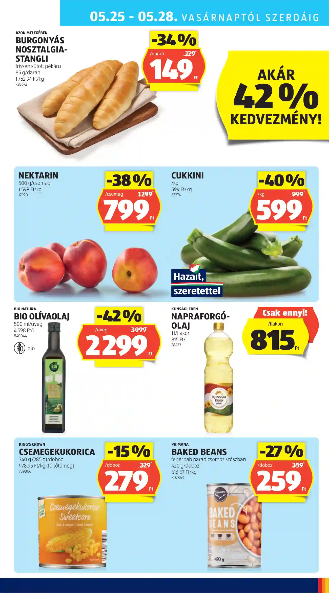 Aldi akciós újság 21. hét (29 oldal)