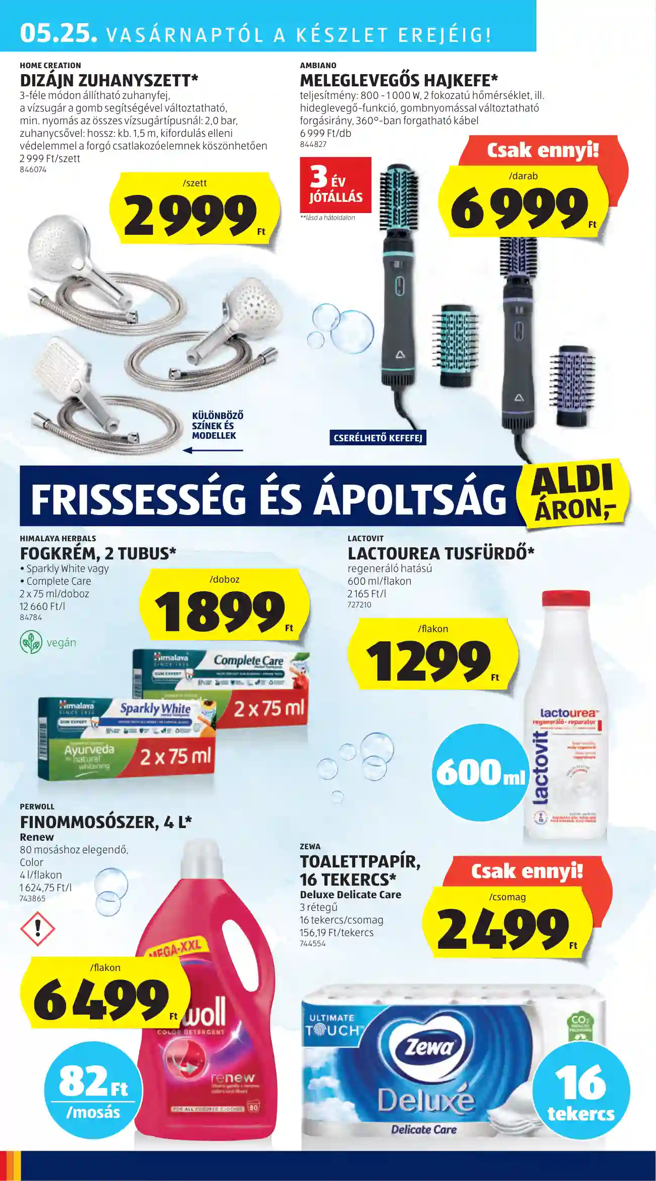 Aldi akciós újság 21. hét (37 oldal)