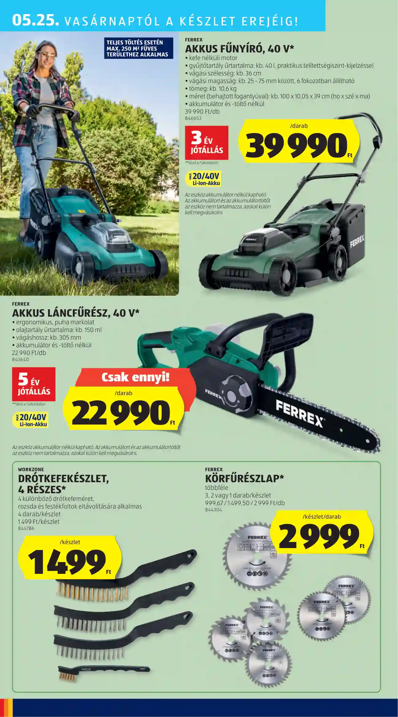 Aldi akciós újság 21. hét (41 oldal)