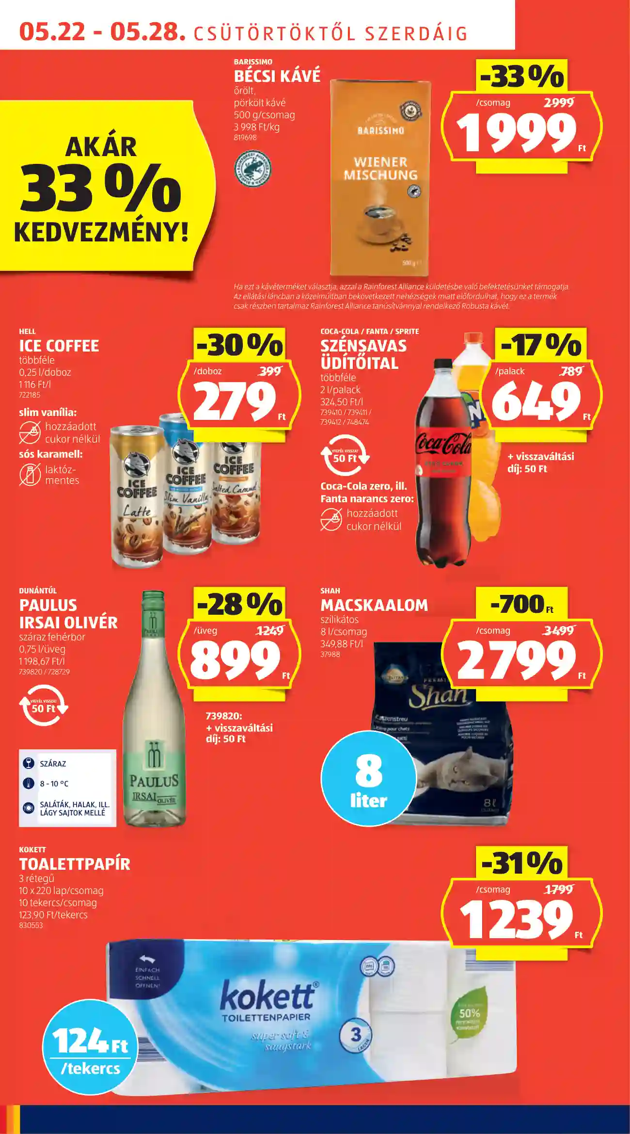 Aldi akciós újság 21. hét (46 oldal)