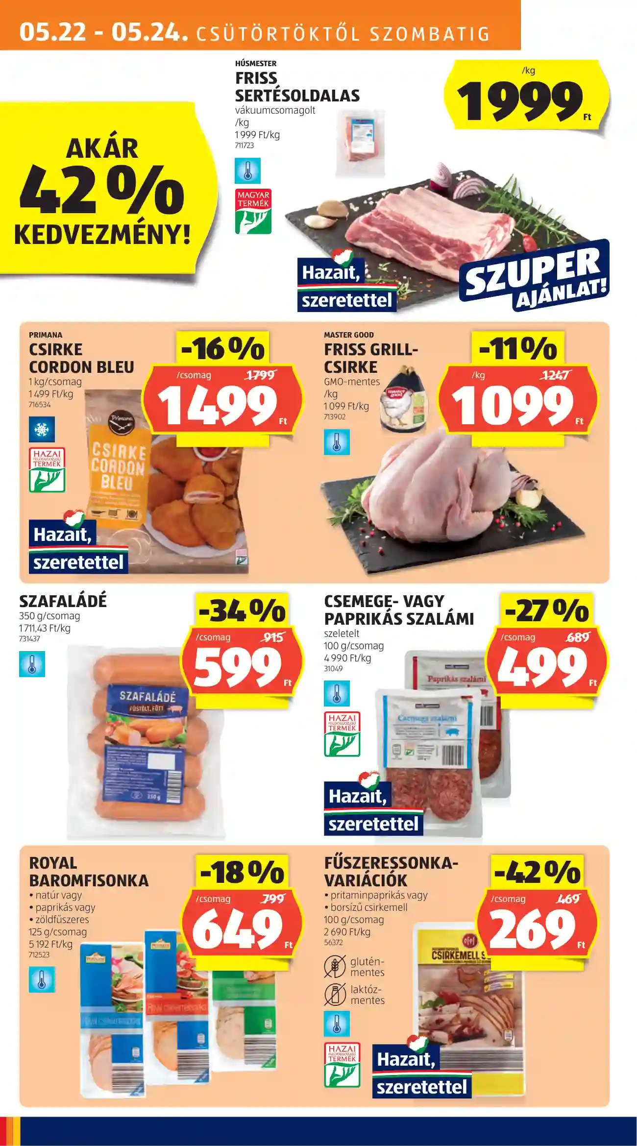 Aldi akciós újság 21. hét (58 oldal)