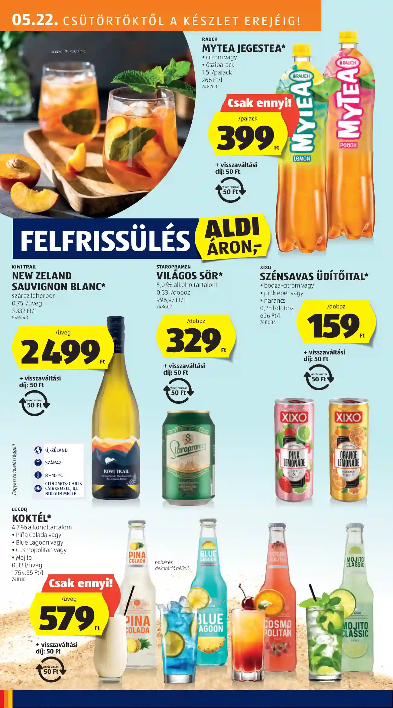Aldi akciós újság 21. hét (6 oldal)