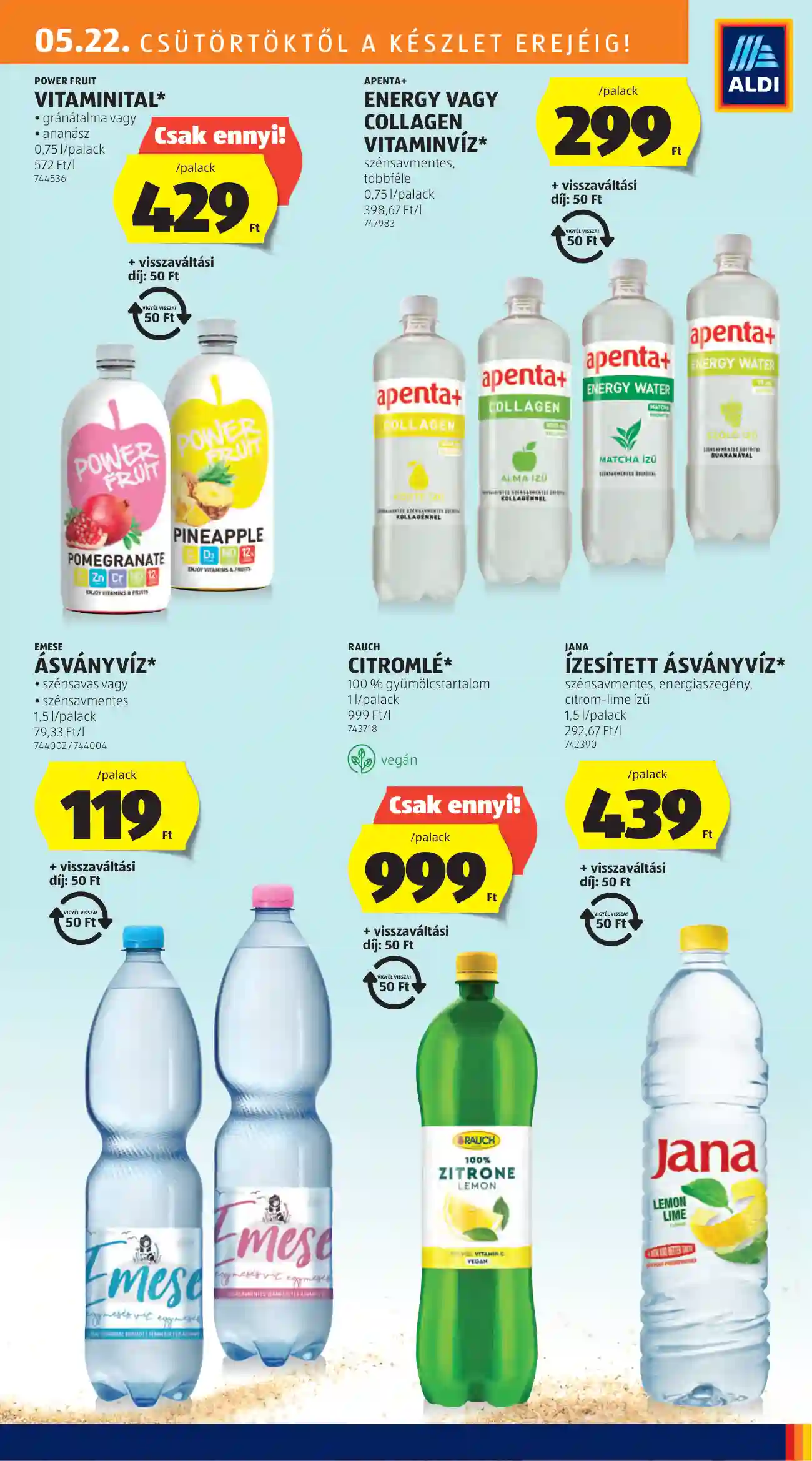 Aldi akciós újság 21. hét (7 oldal)