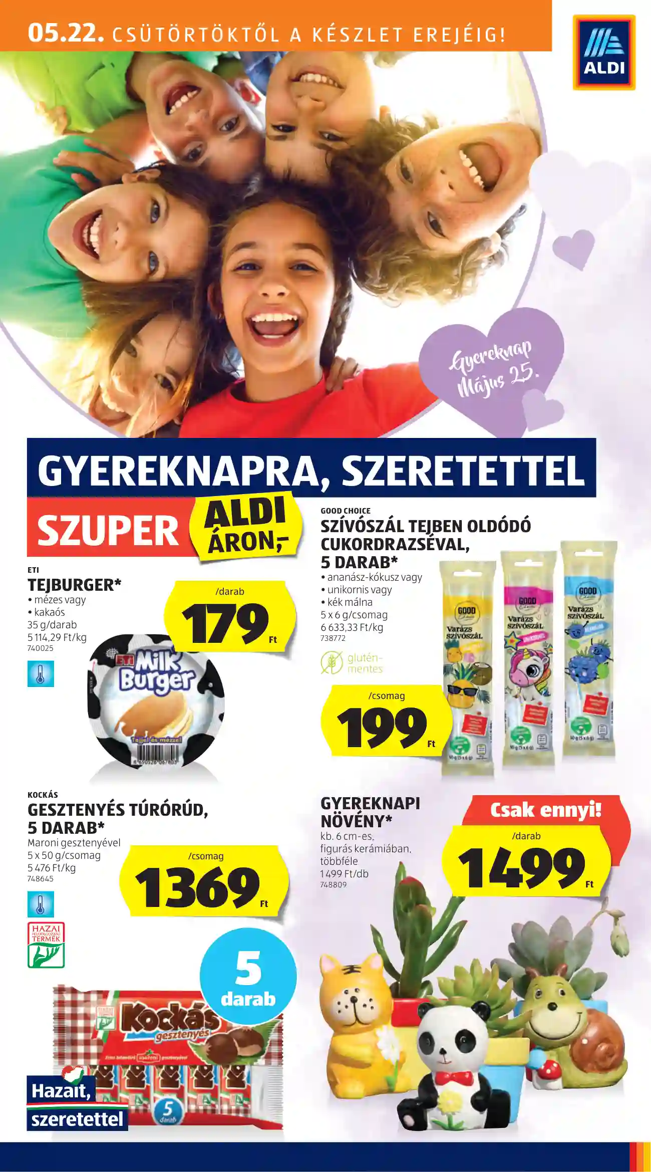 Aldi akciós újság 21. hét (9 oldal)