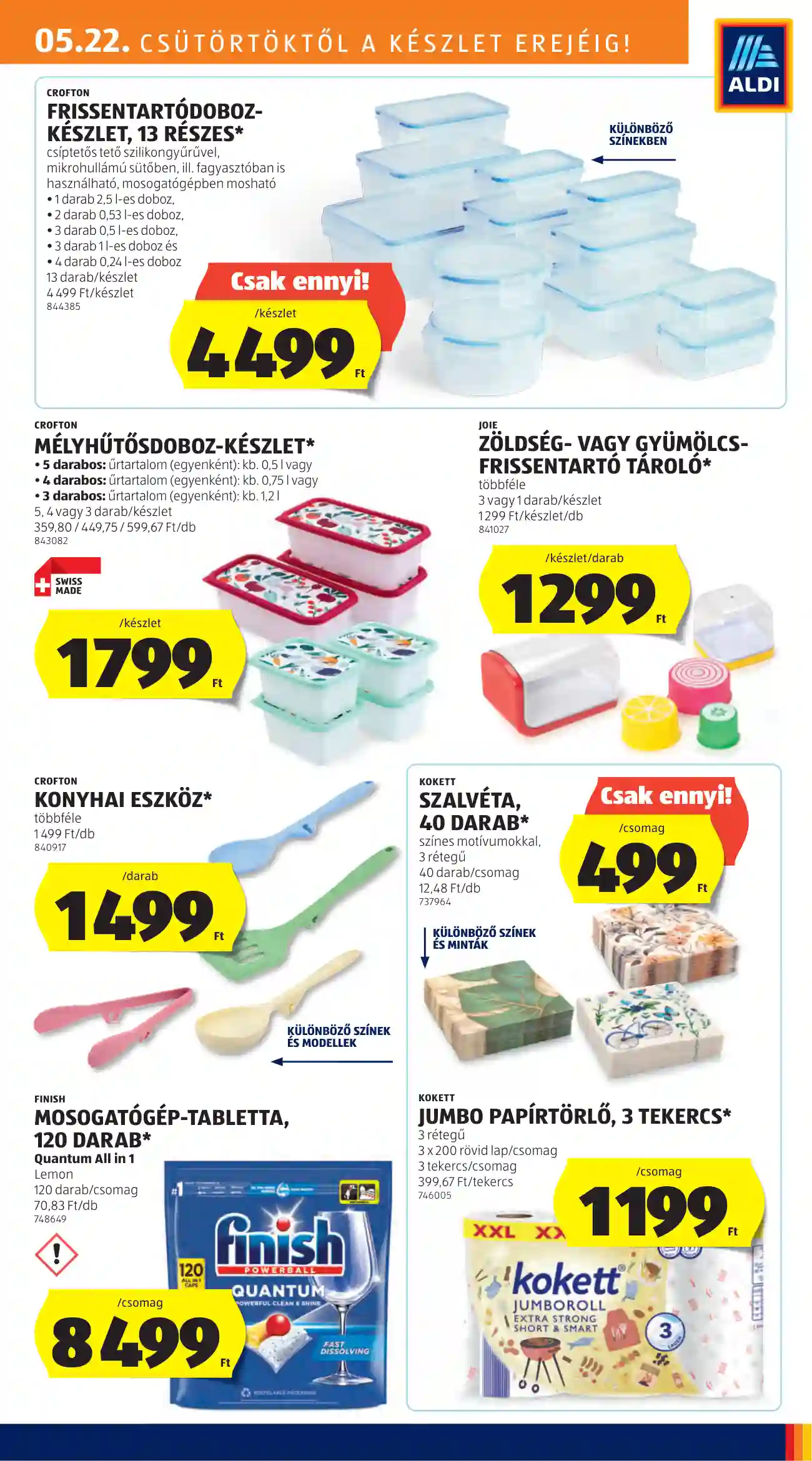 Aldi akciós újság 21. hét (18 oldal)