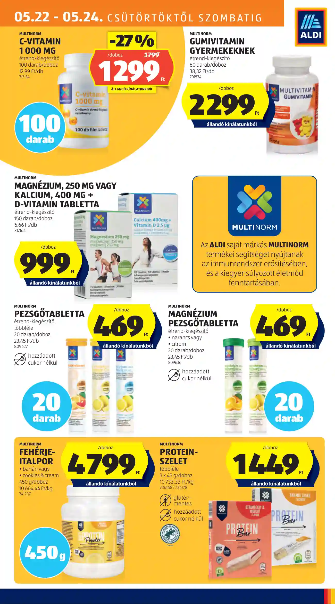 Aldi akciós újság 21. hét (20 oldal)
