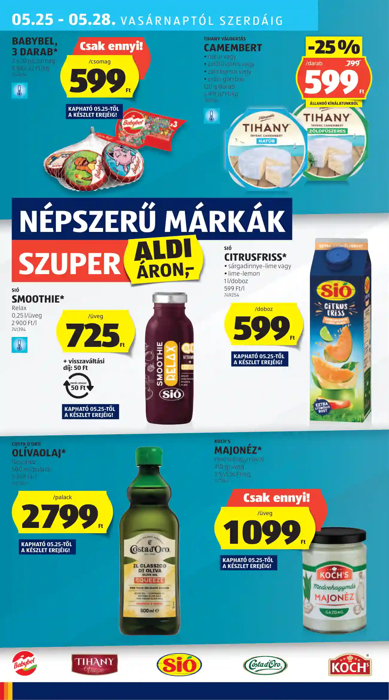 Aldi akciós újság 21. hét (34 oldal)