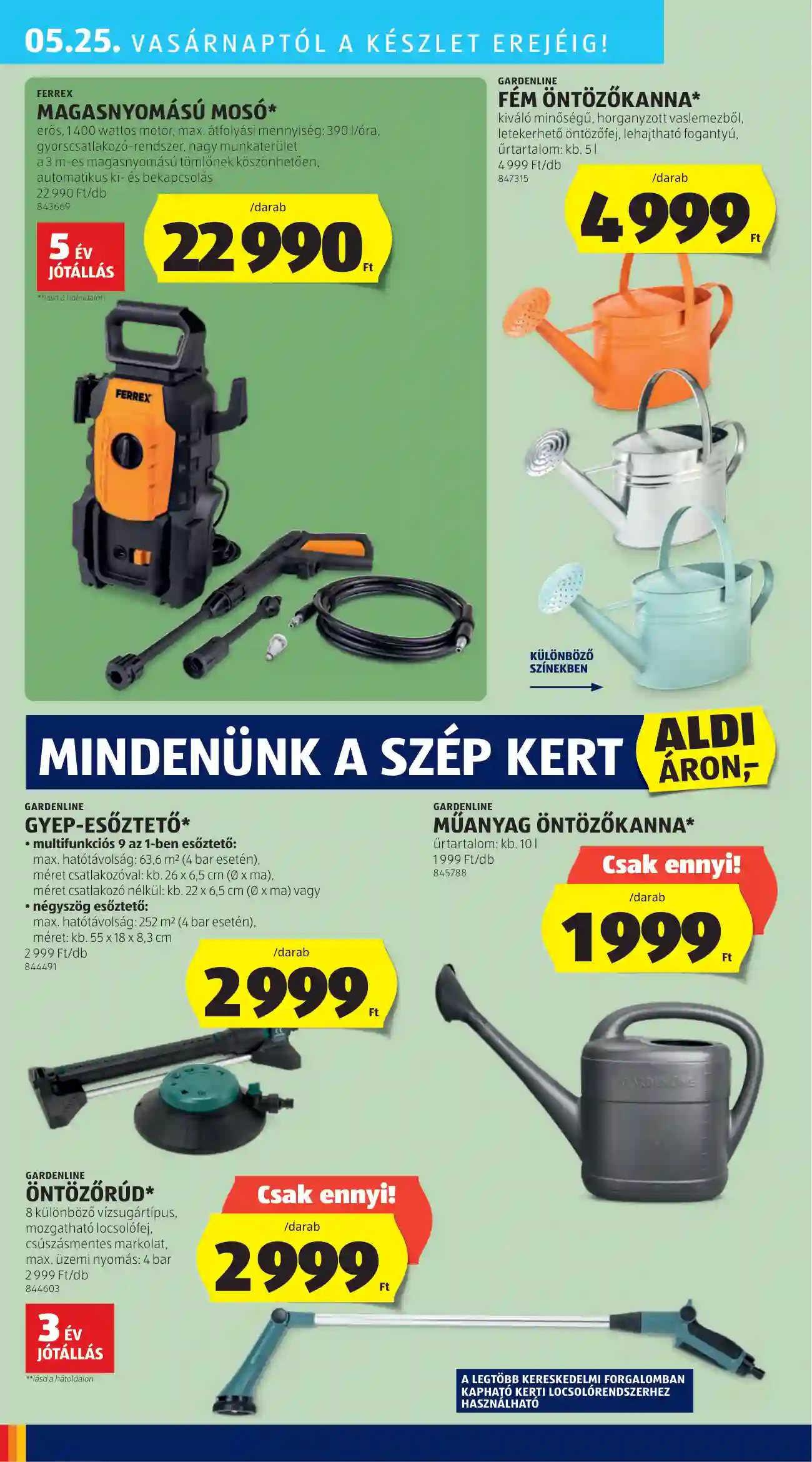 Aldi akciós újság 21. hét (39 oldal)