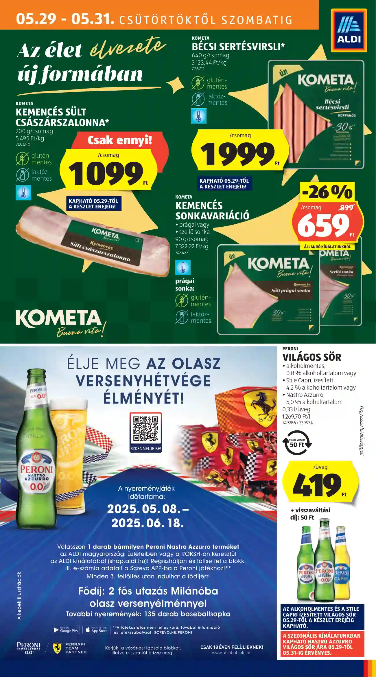 Aldi akciós újság 22. hét (9 oldal)