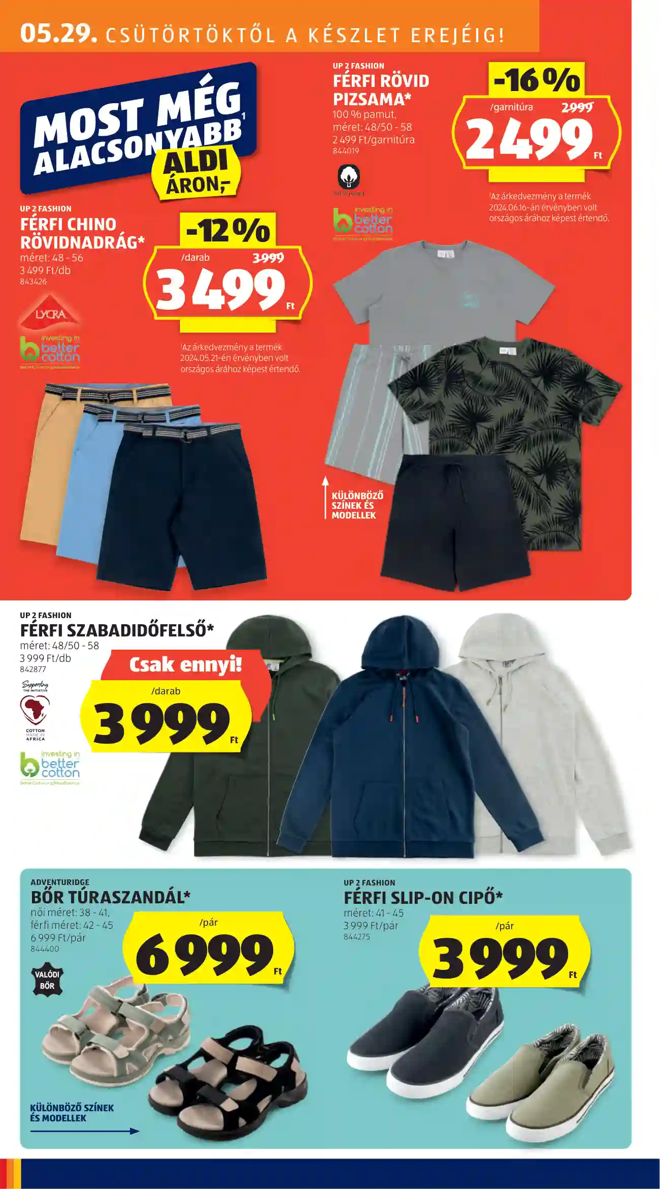 Aldi akciós újság 22. hét (21 oldal)