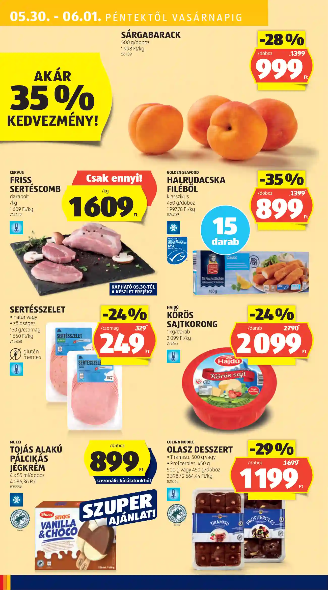 Aldi akciós újság 22. hét (43 oldal)