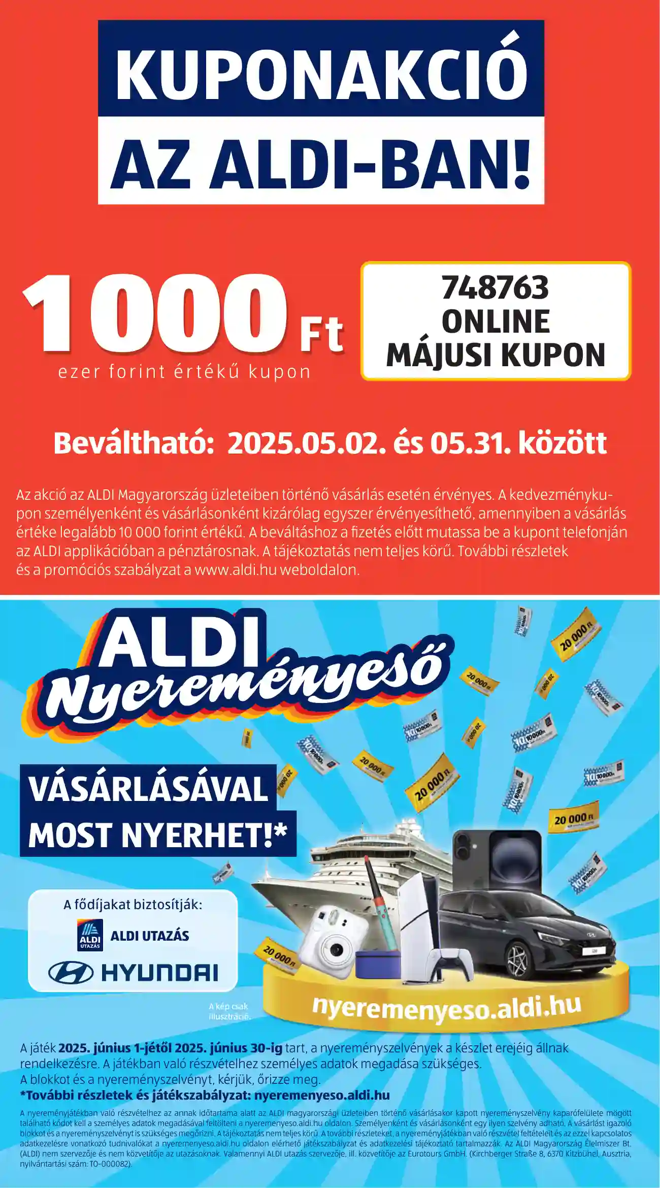 Aldi akciós újság 22. hét (50 oldal)