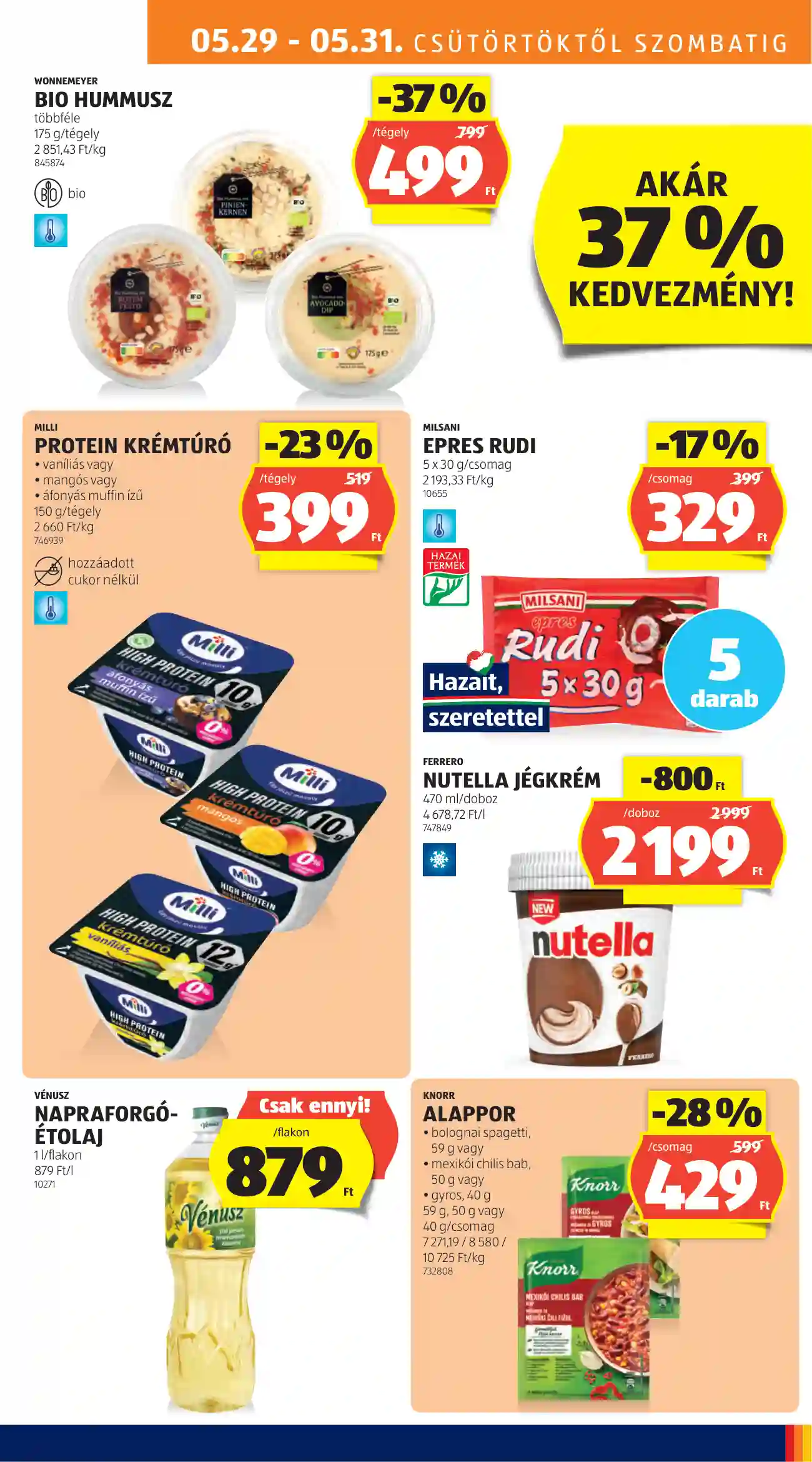 Aldi akciós újság 22. hét (3 oldal)