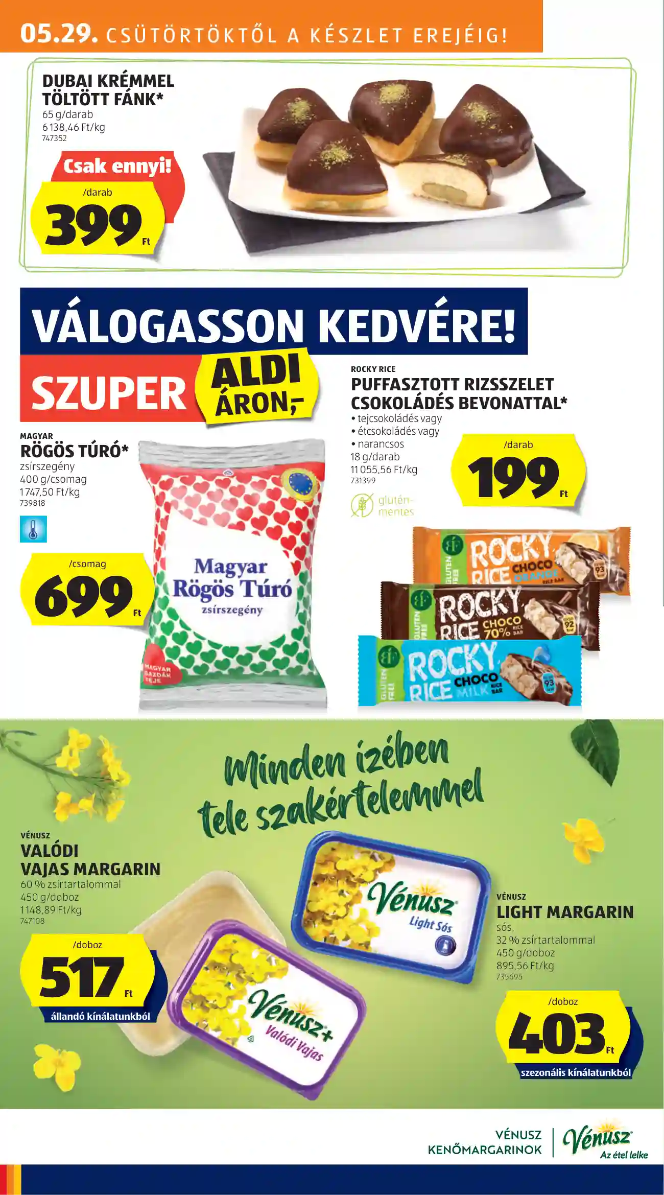 Aldi akciós újság 22. hét (8 oldal)