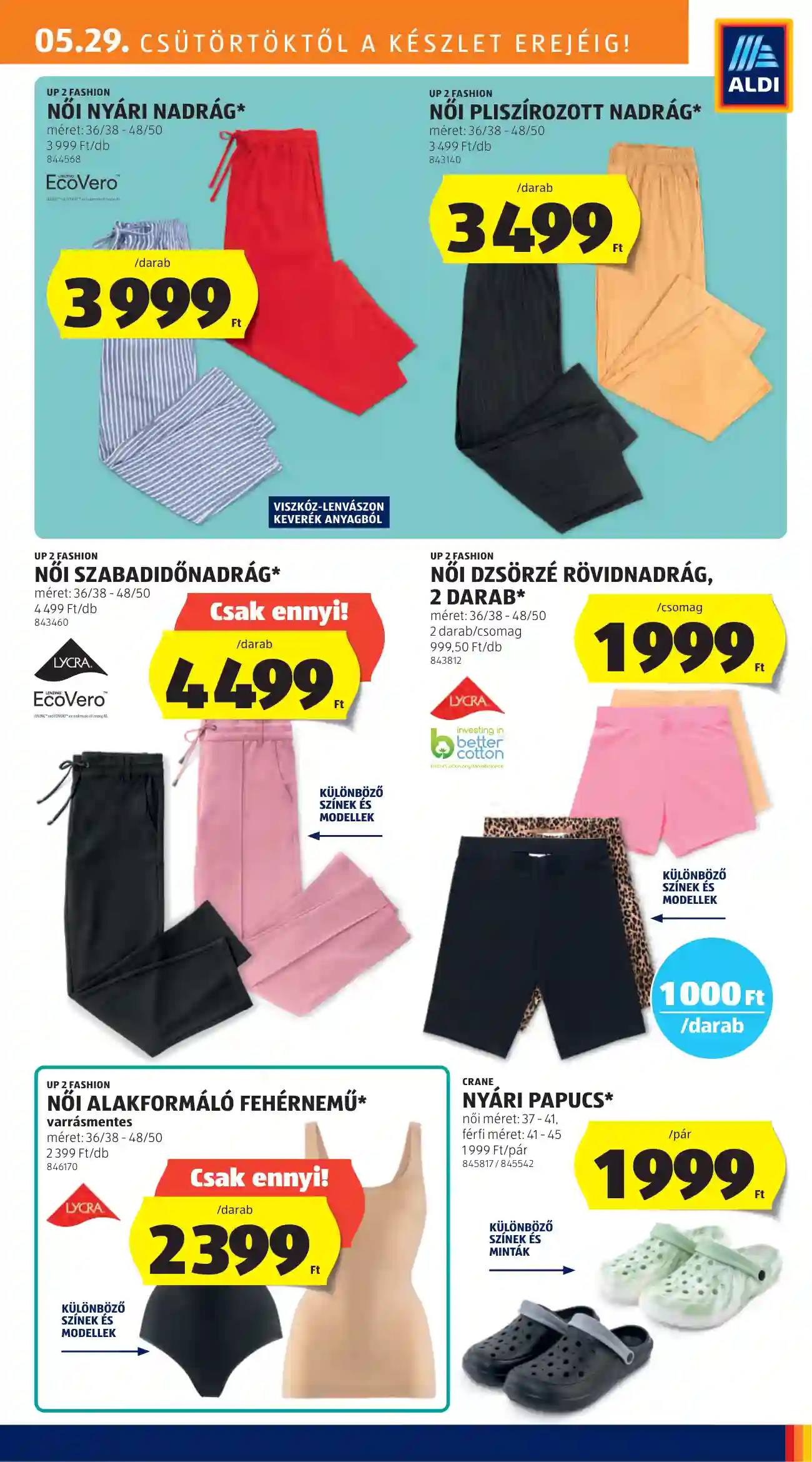 Aldi akciós újság 22. hét (20 oldal)