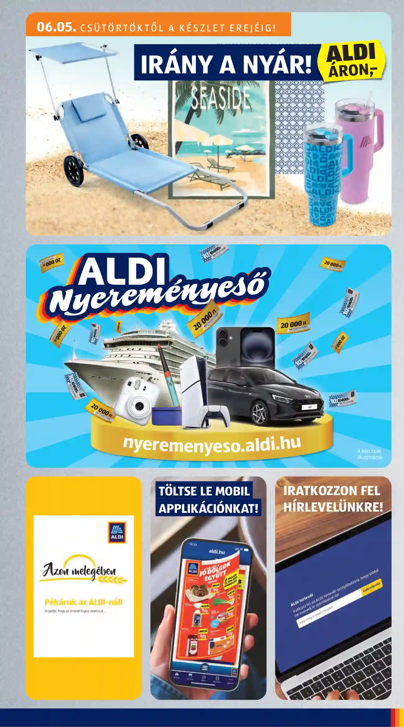 Aldi akciós újság 23. hét (13 oldal)