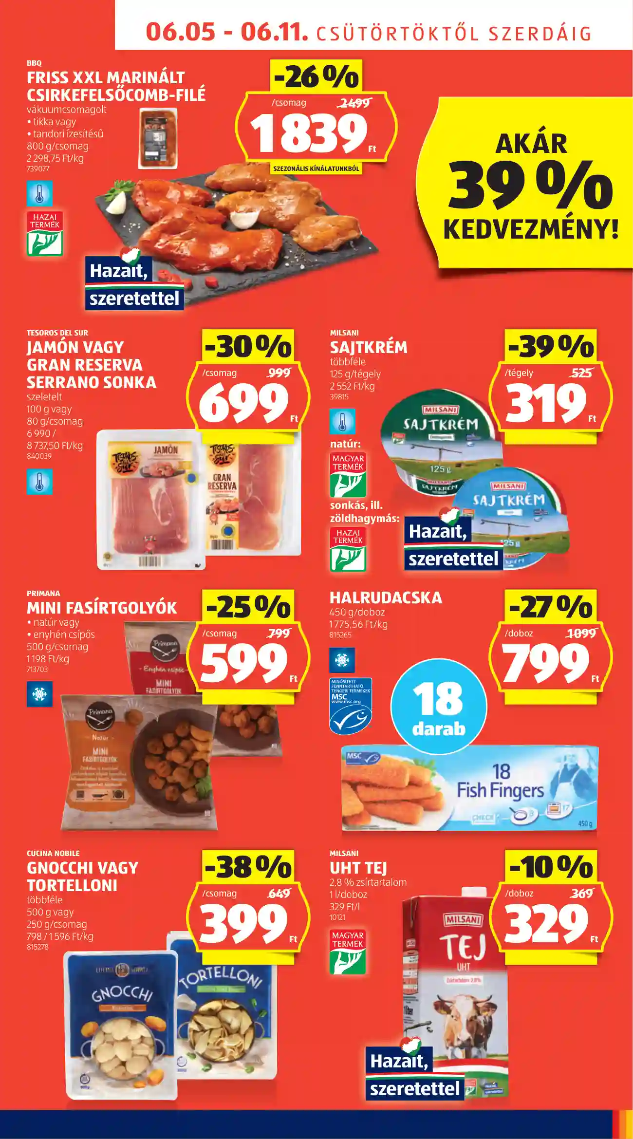 Aldi akciós újság 23. hét (35 oldal)