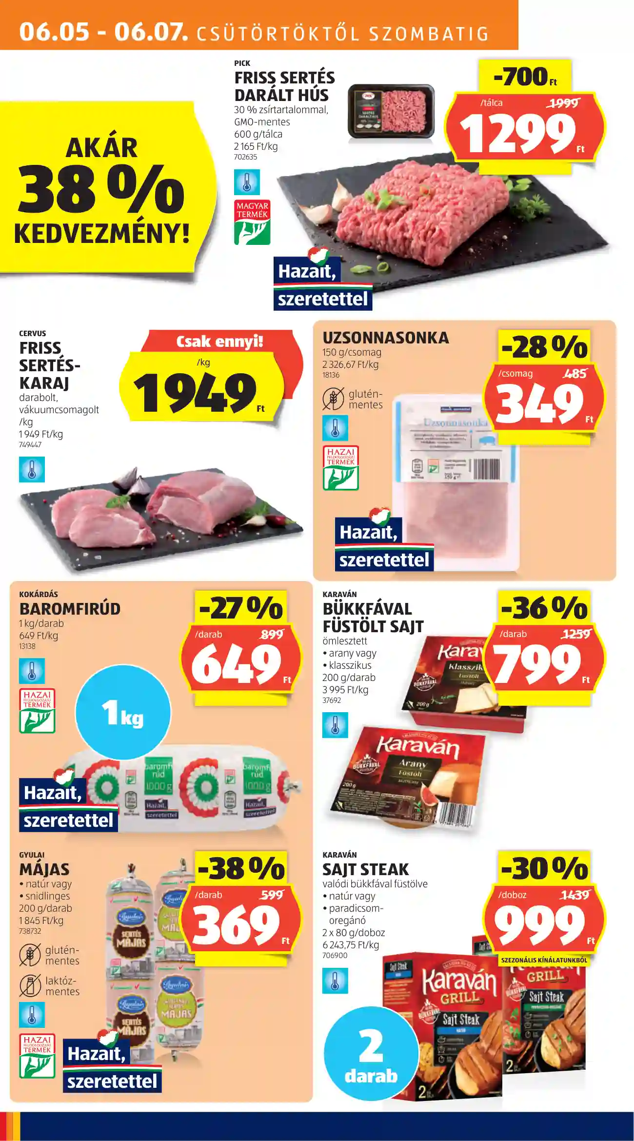 Aldi akciós újság 23. hét (50 oldal)