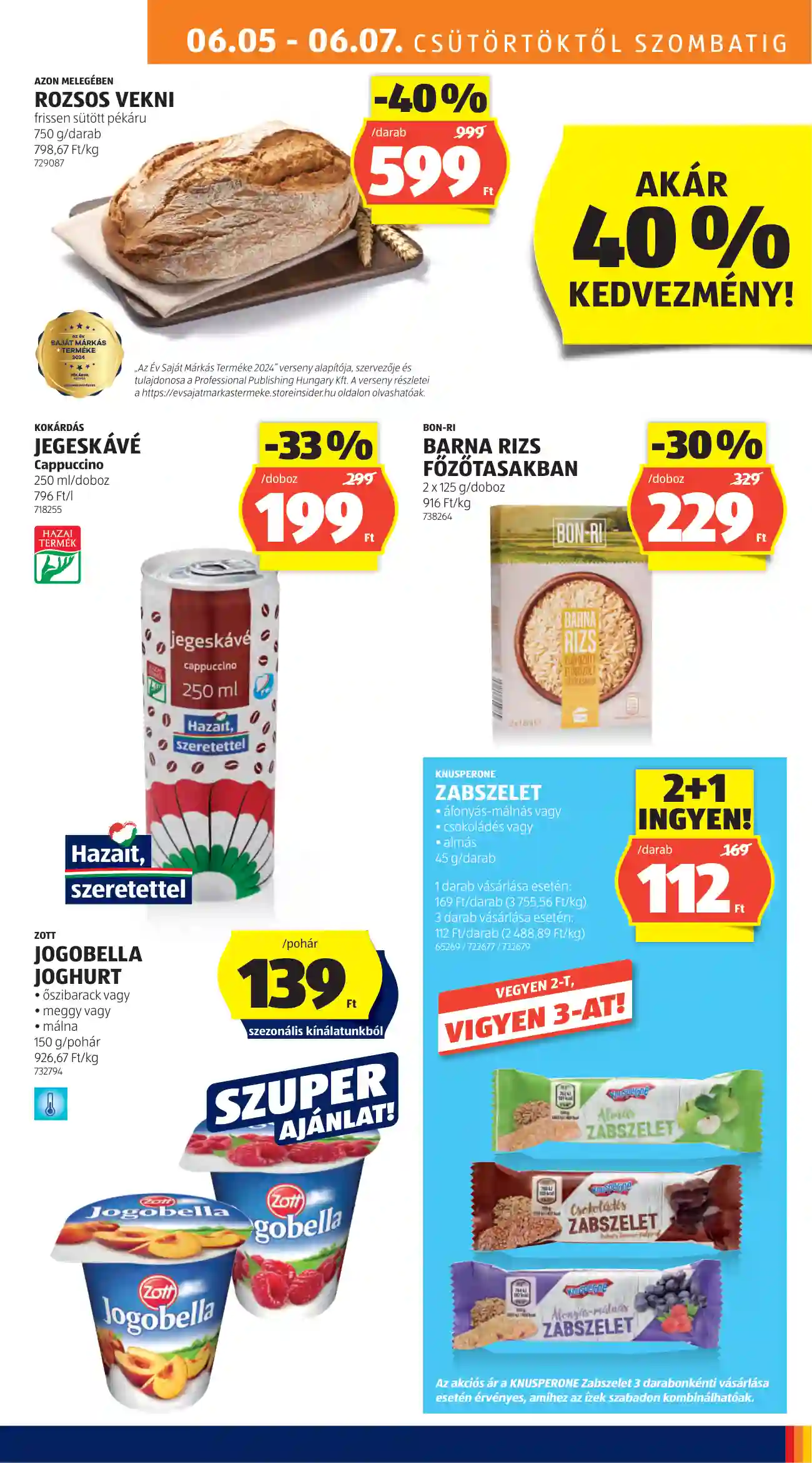 Aldi akciós újság 23. hét (3 oldal)