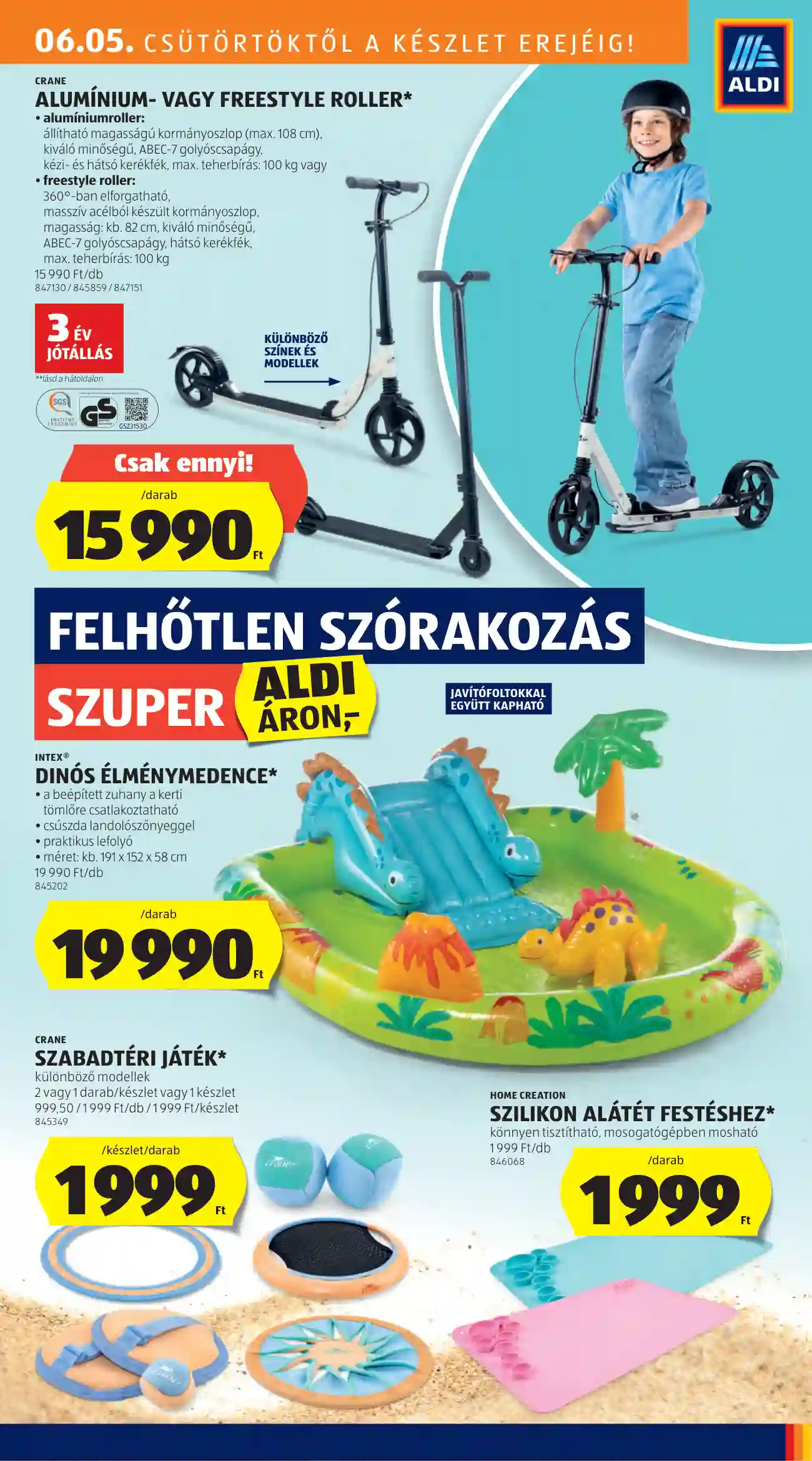 Aldi akciós újság 23. hét (14 oldal)