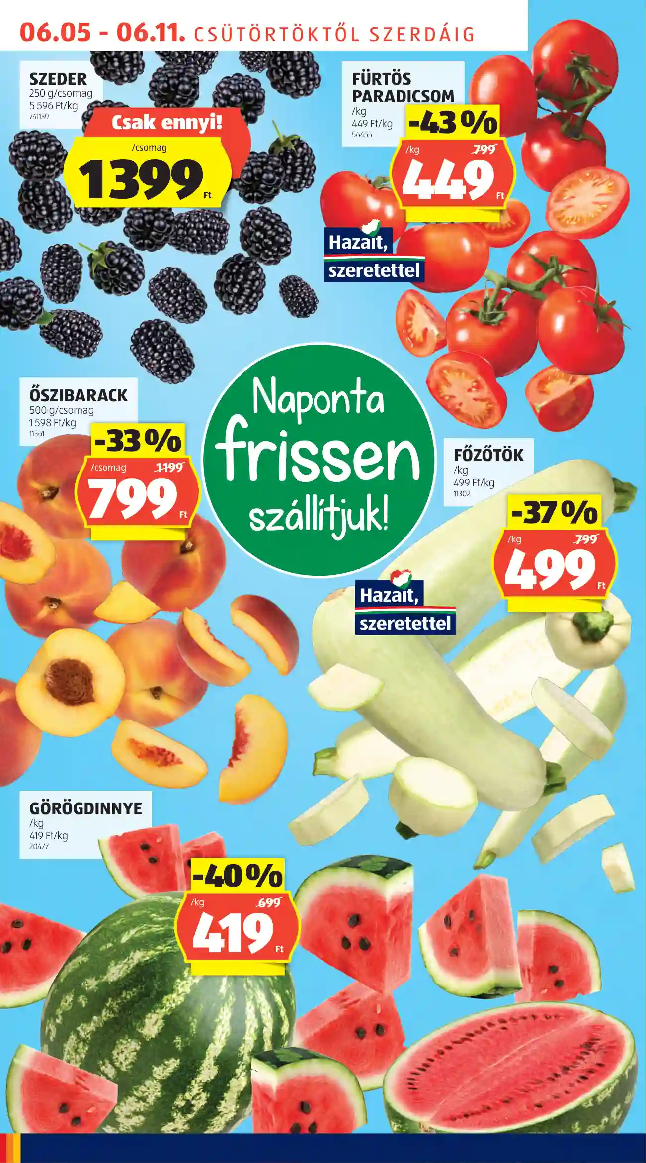 Aldi akciós újság 23. hét (24 oldal)