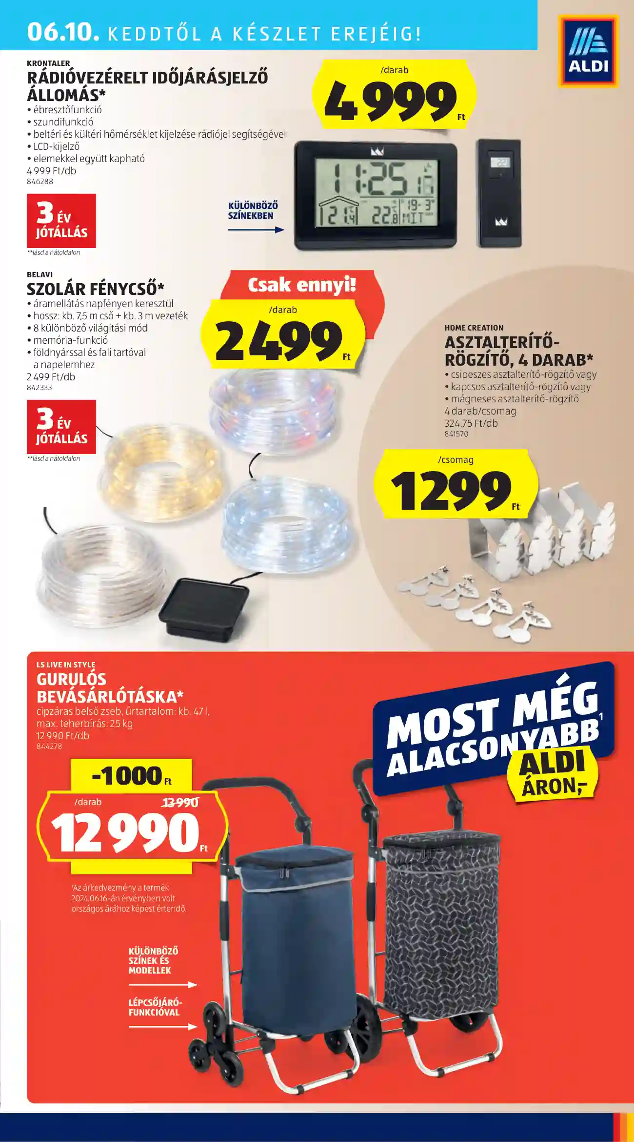 Aldi akciós újság 23. hét (38 oldal)