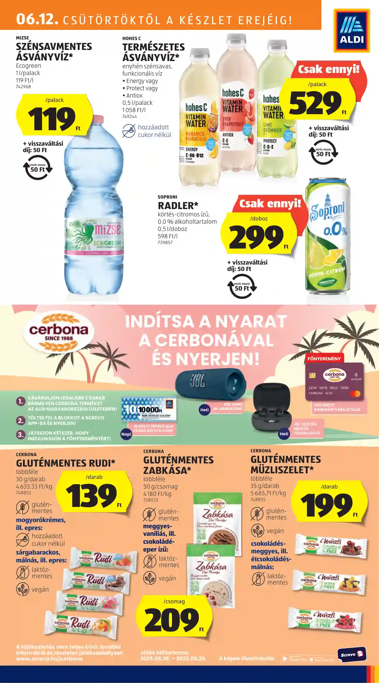 Aldi akciós újság 24. hét (9 oldal)