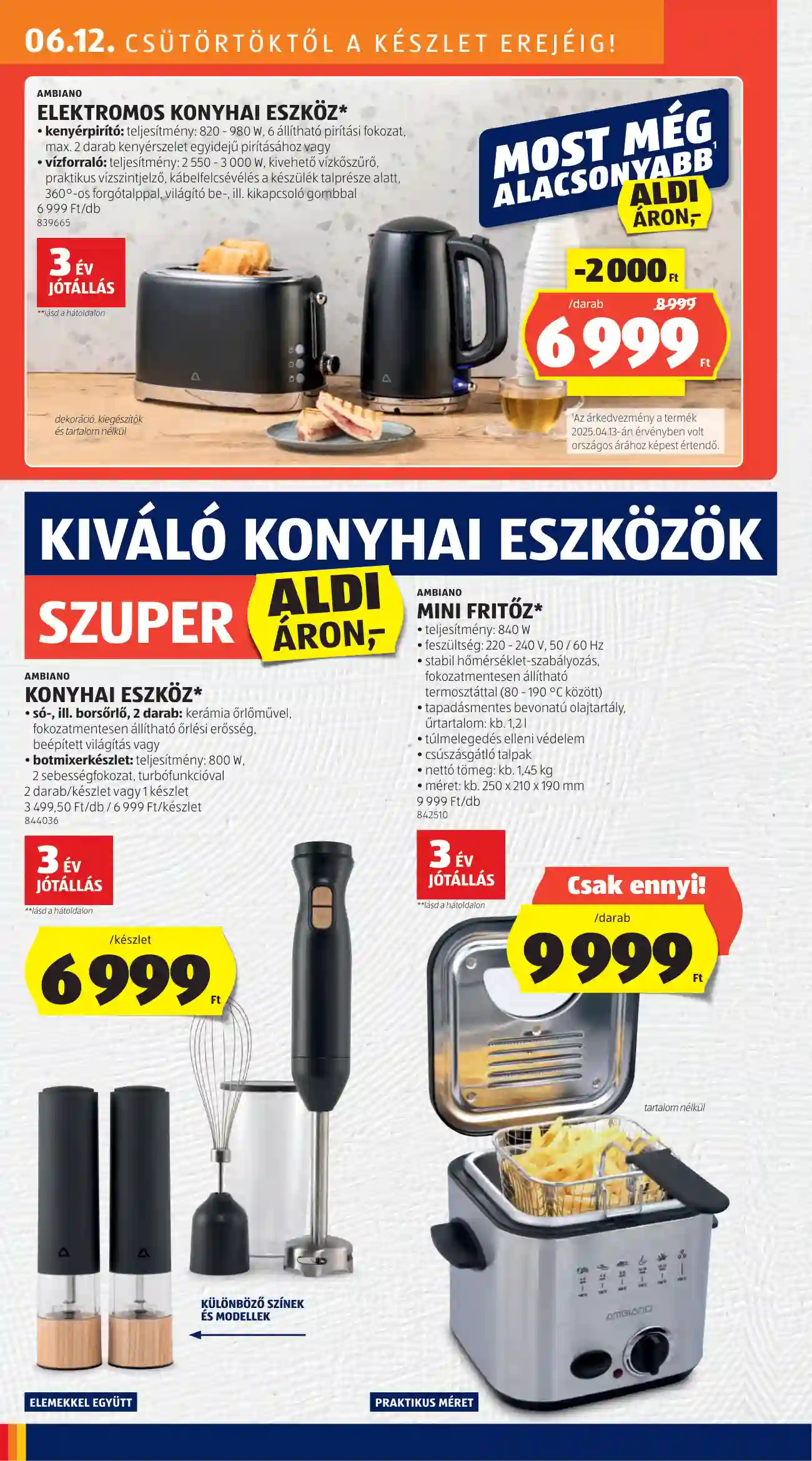 Aldi akciós újság 24. hét (10 oldal)