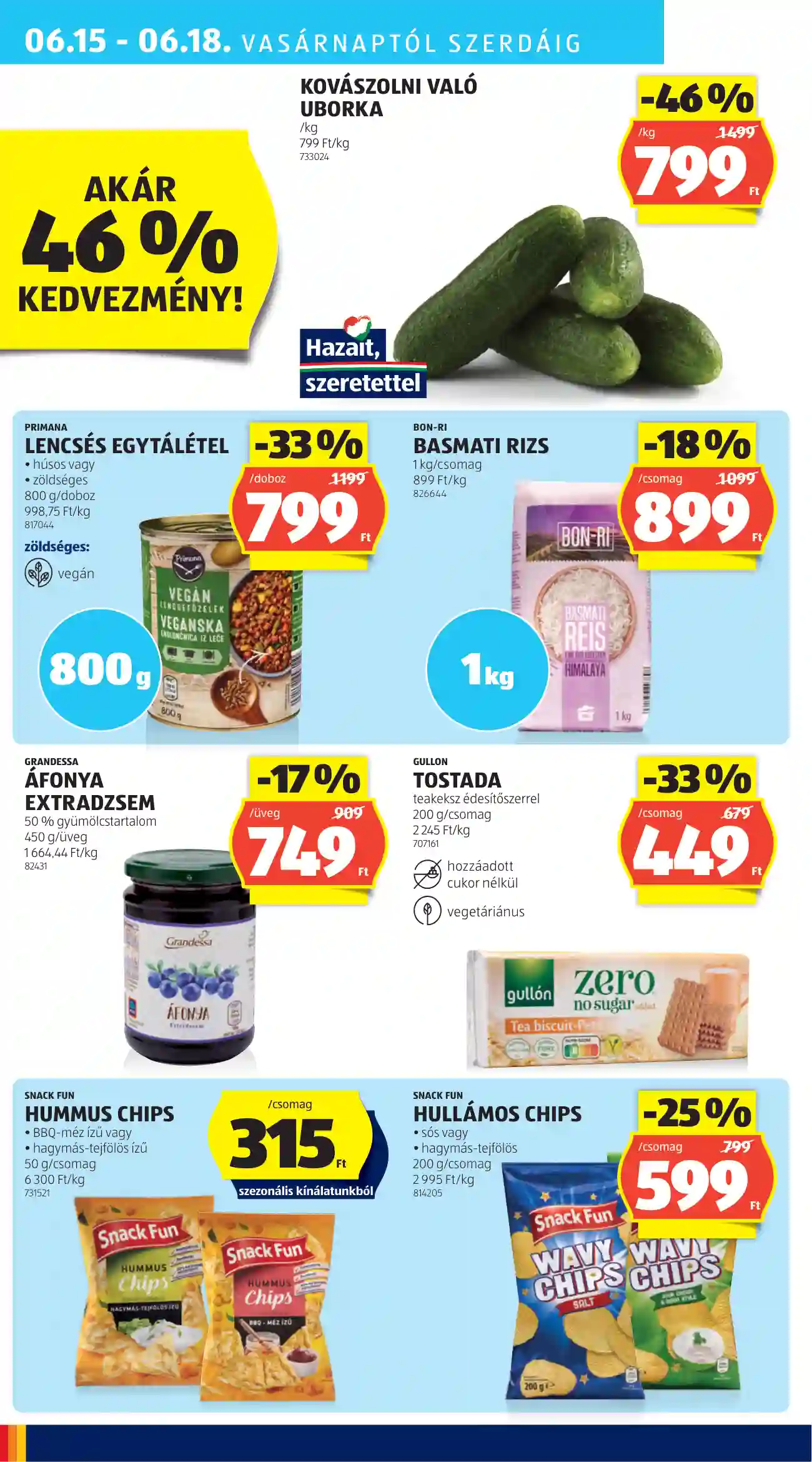 Aldi akciós újság 24. hét (26 oldal)