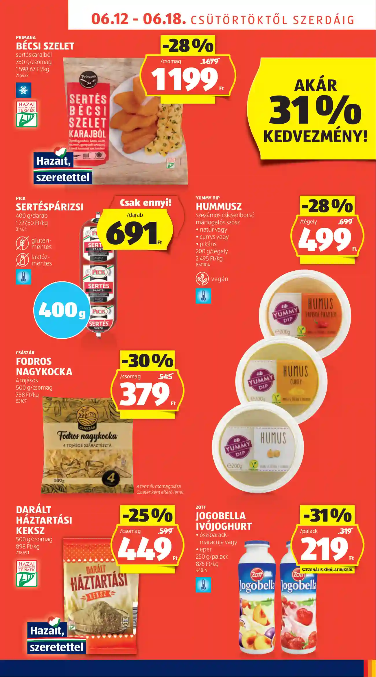 Aldi akciós újság 24. hét (35 oldal)