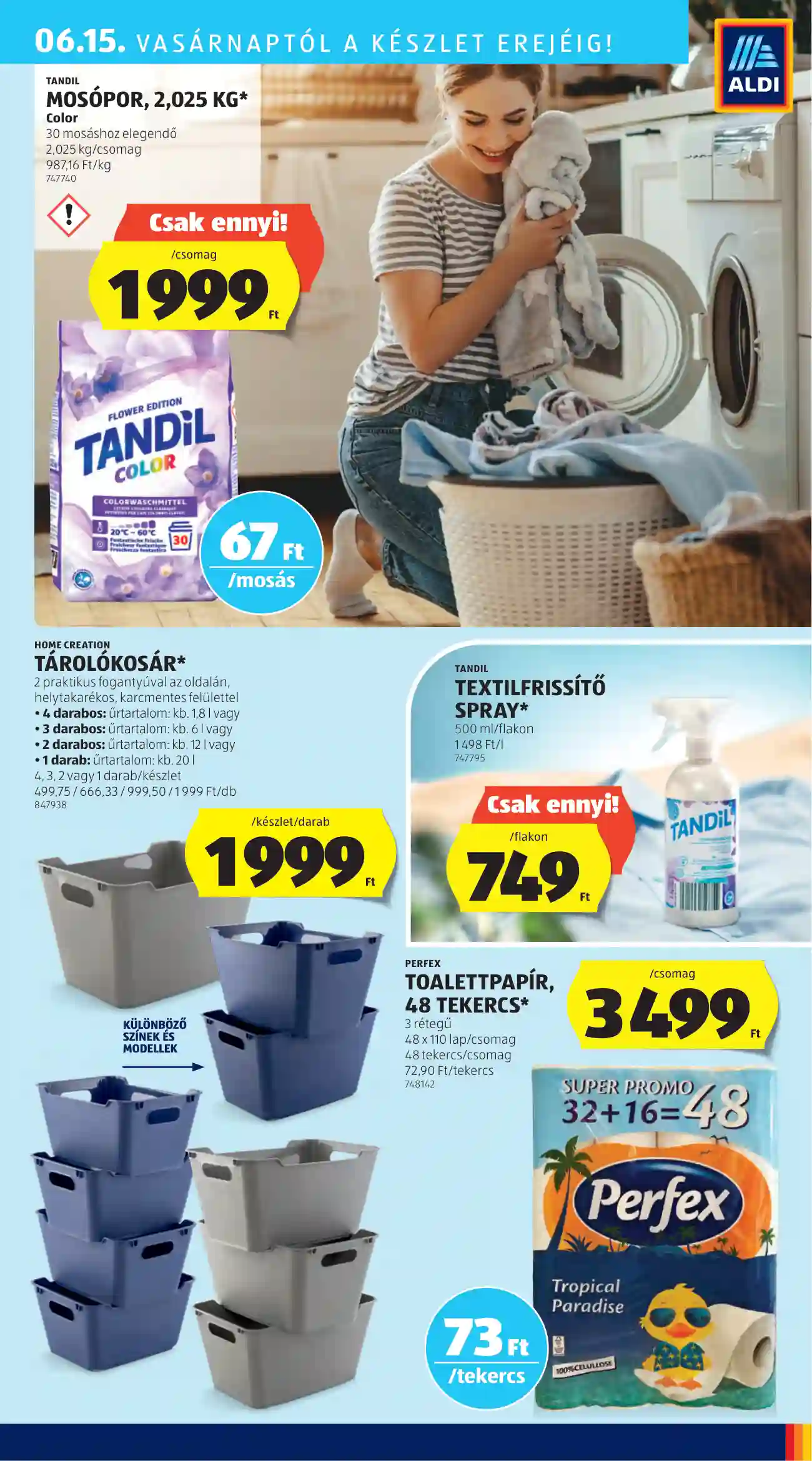 Aldi akciós újság 24. hét (38 oldal)