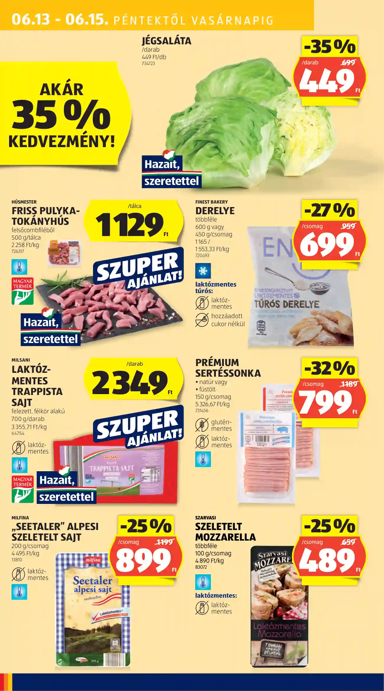 Aldi akciós újság 24. hét (39 oldal)