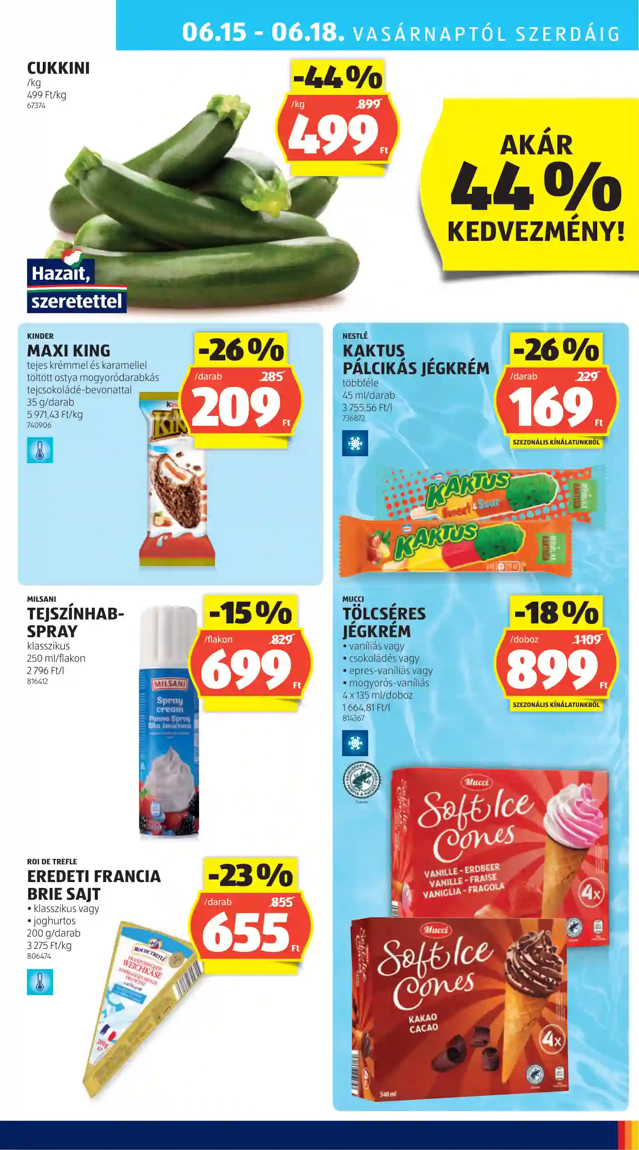 Aldi akciós újság 24. hét (27 oldal)