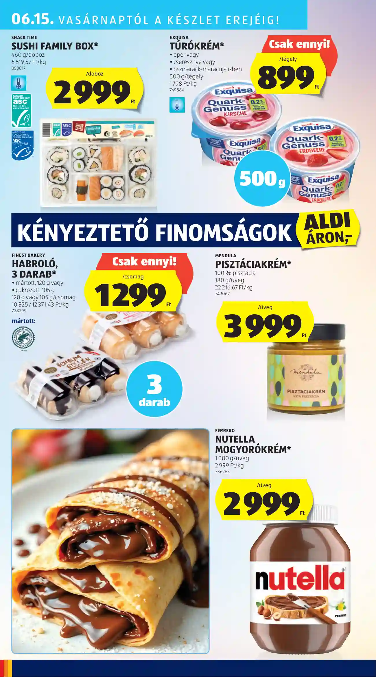 Aldi akciós újság 24. hét (30 oldal)