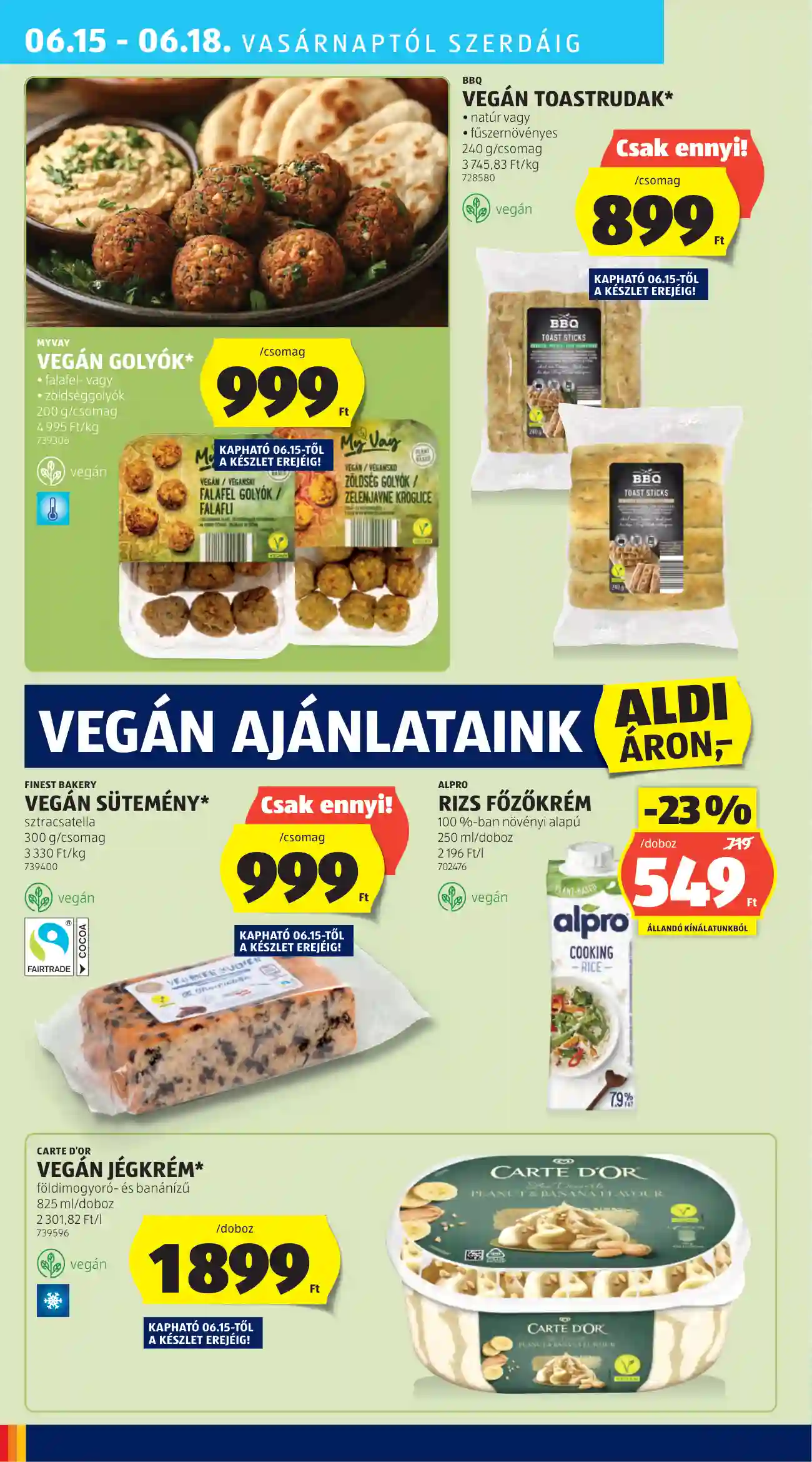 Aldi akciós újság 24. hét (34 oldal)