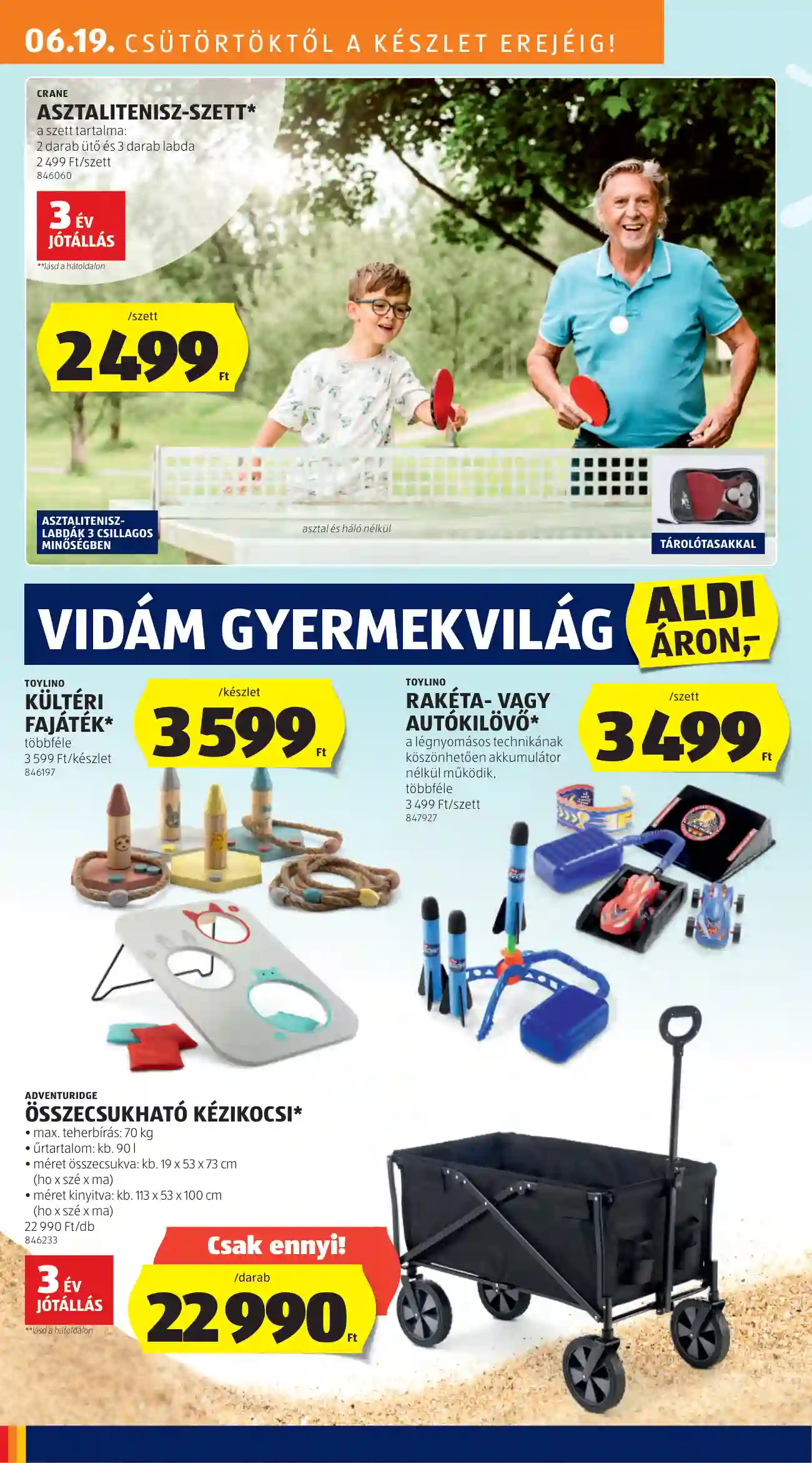 Aldi akciós újság 25. hét (8 oldal)
