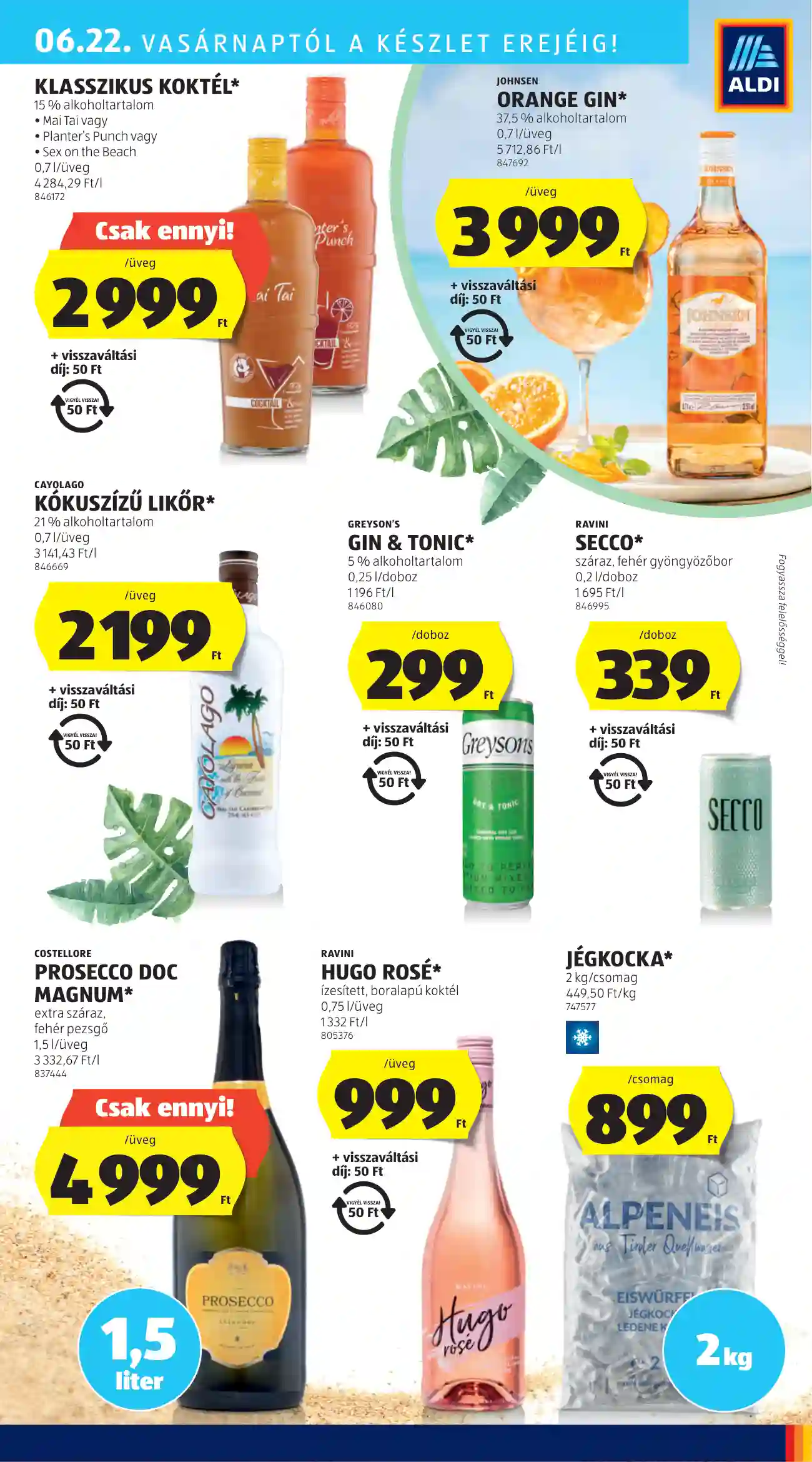 Aldi akciós újság 25. hét (29 oldal)