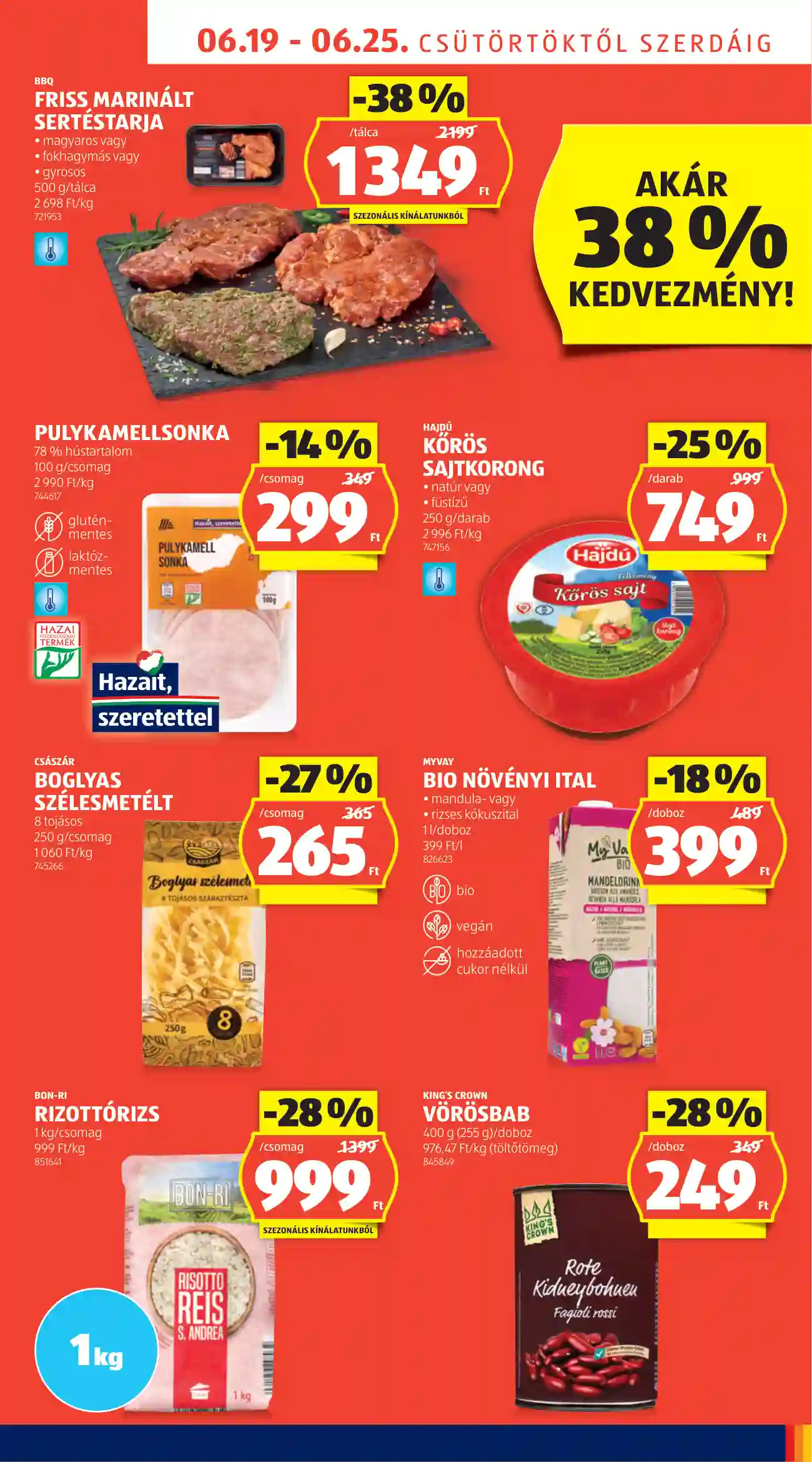 Aldi akciós újság 25. hét (35 oldal)