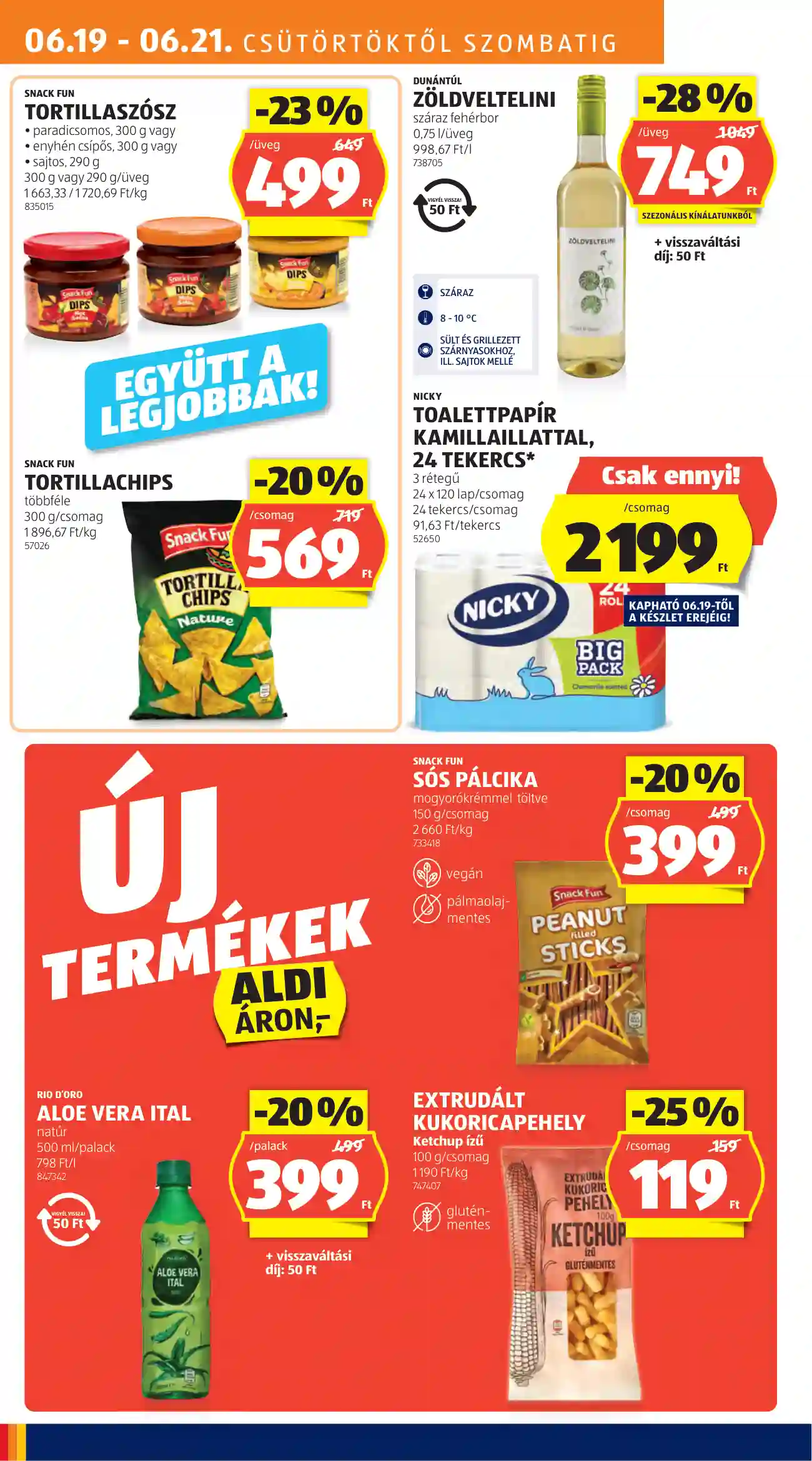 Aldi akciós újság 25. hét (50 oldal)