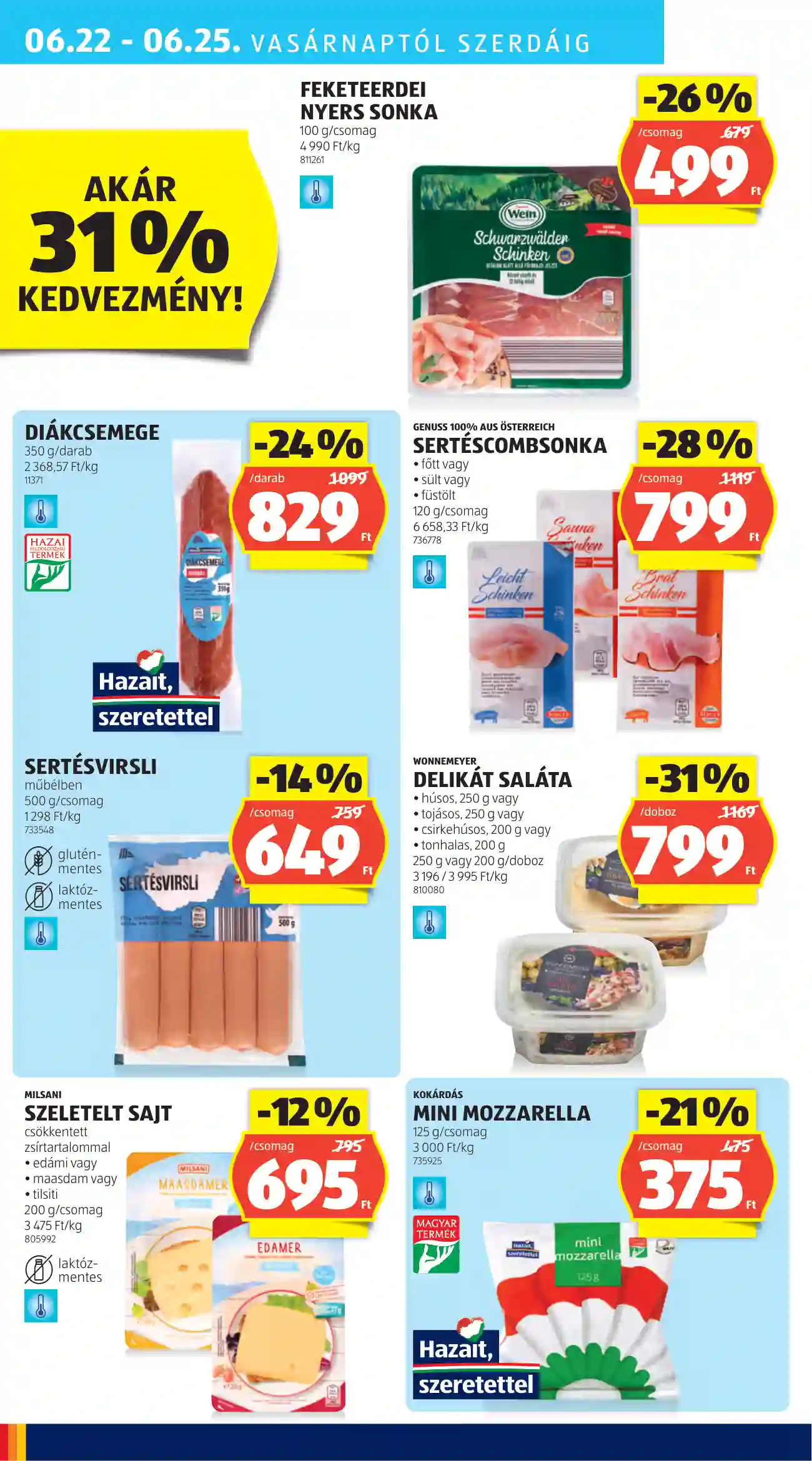 Aldi akciós újság 25. hét (21 oldal)