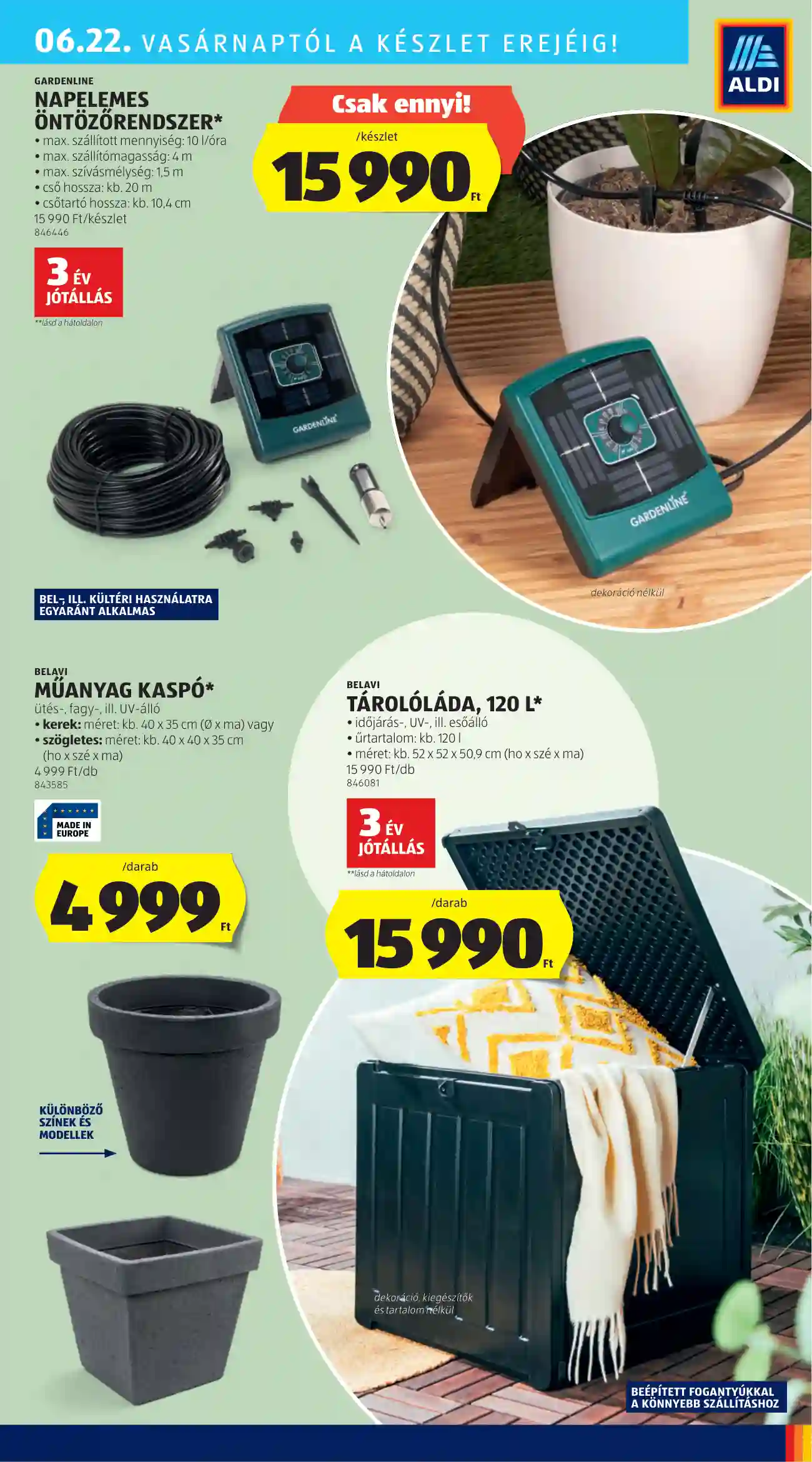 Aldi akciós újság 25. hét (36 oldal)