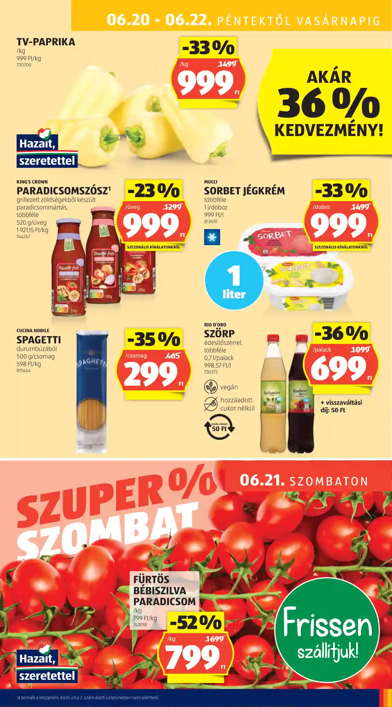 Aldi akciós újság 25. hét (40 oldal)
