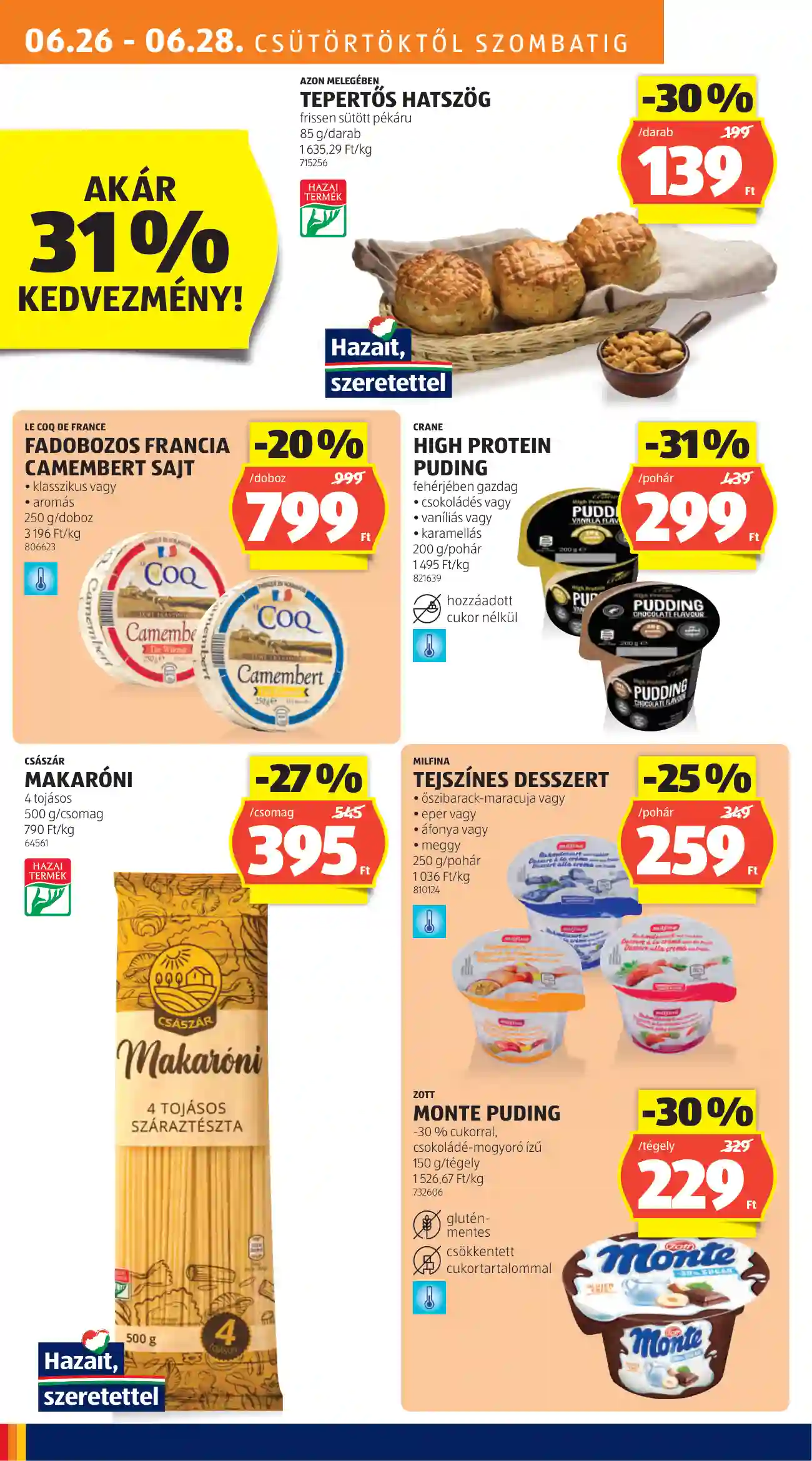 Aldi akciós újság 26. hét (4 oldal)
