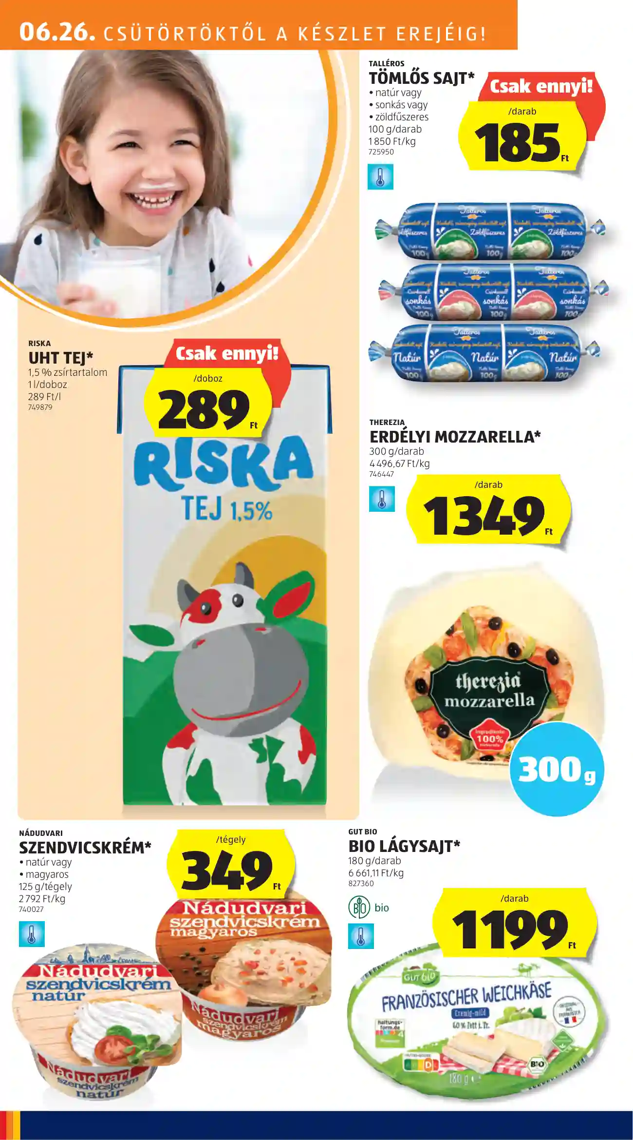 Aldi akciós újság 26. hét (8 oldal)